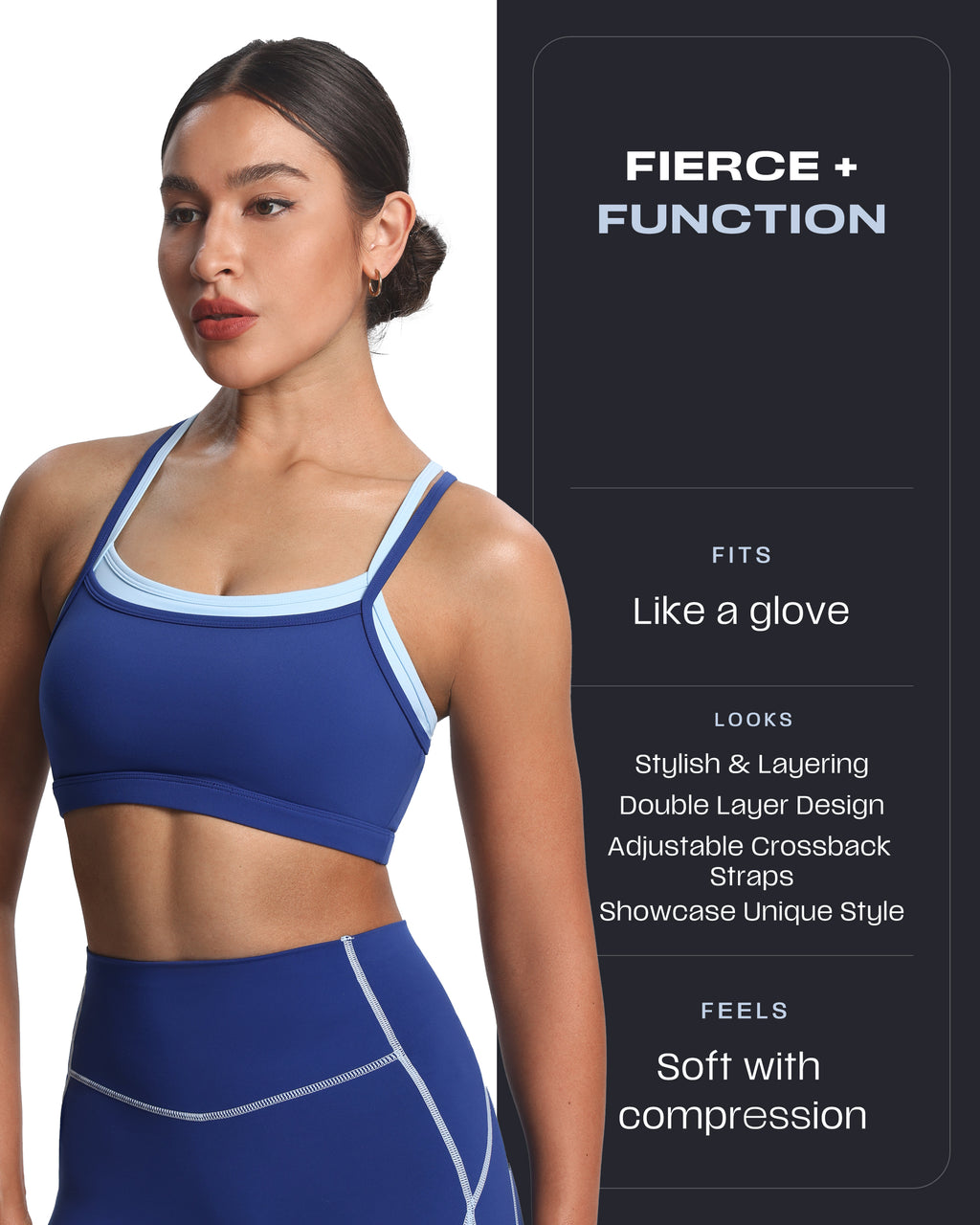 Aoxjox "Takes Two" Sports Bra