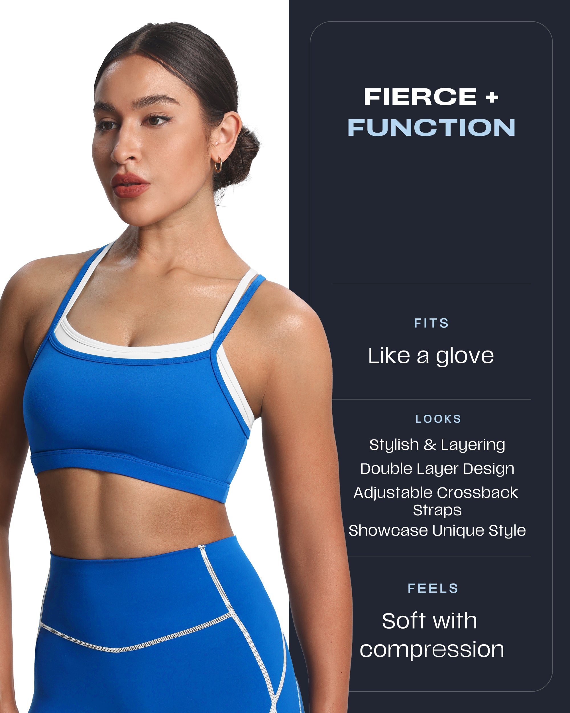 Aoxjox "Takes Two" Sports Bra