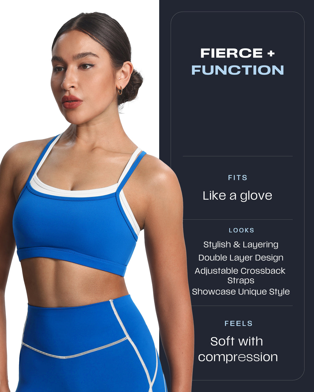 Aoxjox "Takes Two" Sports Bra