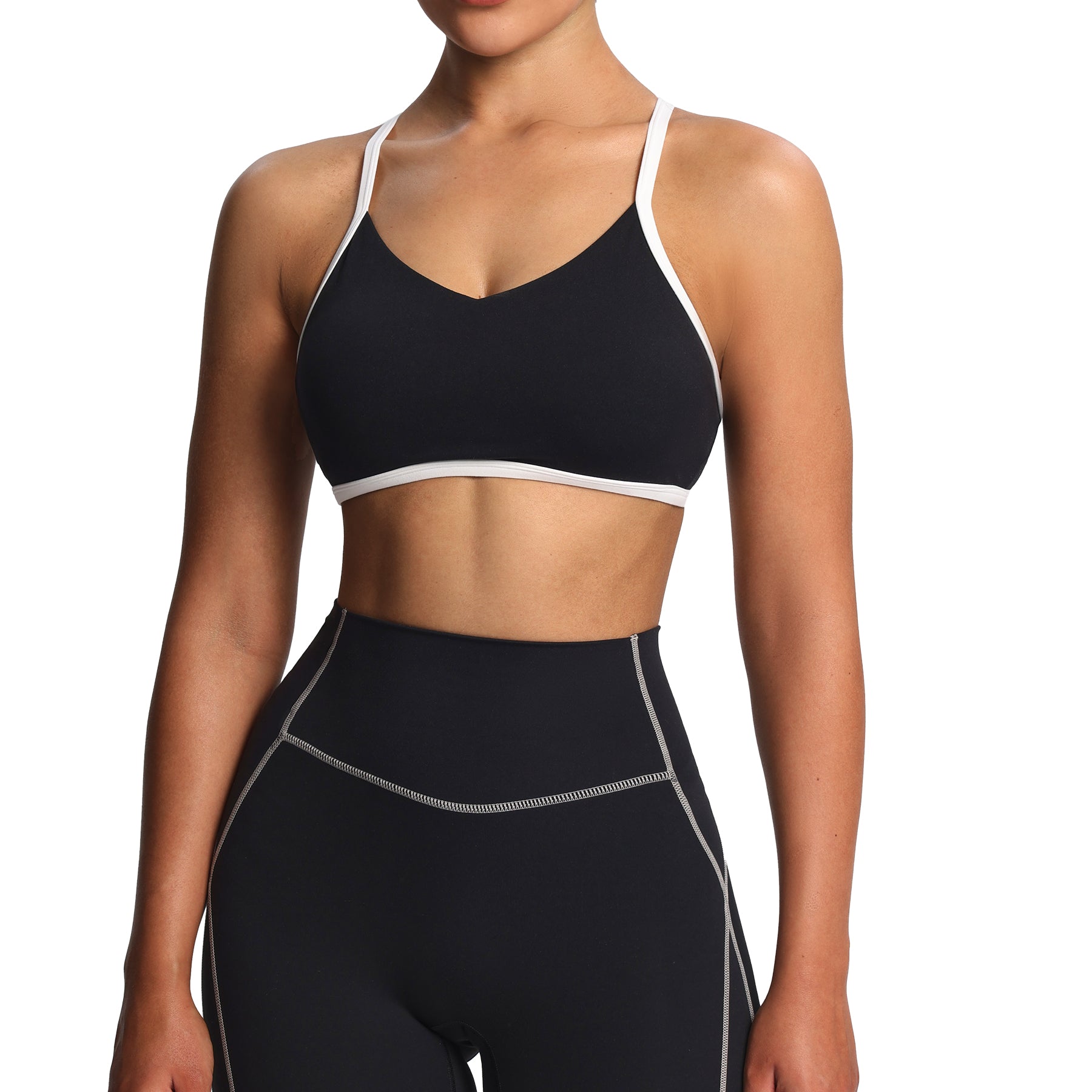 Aoxjox "Blair" Color Block Sports Bras