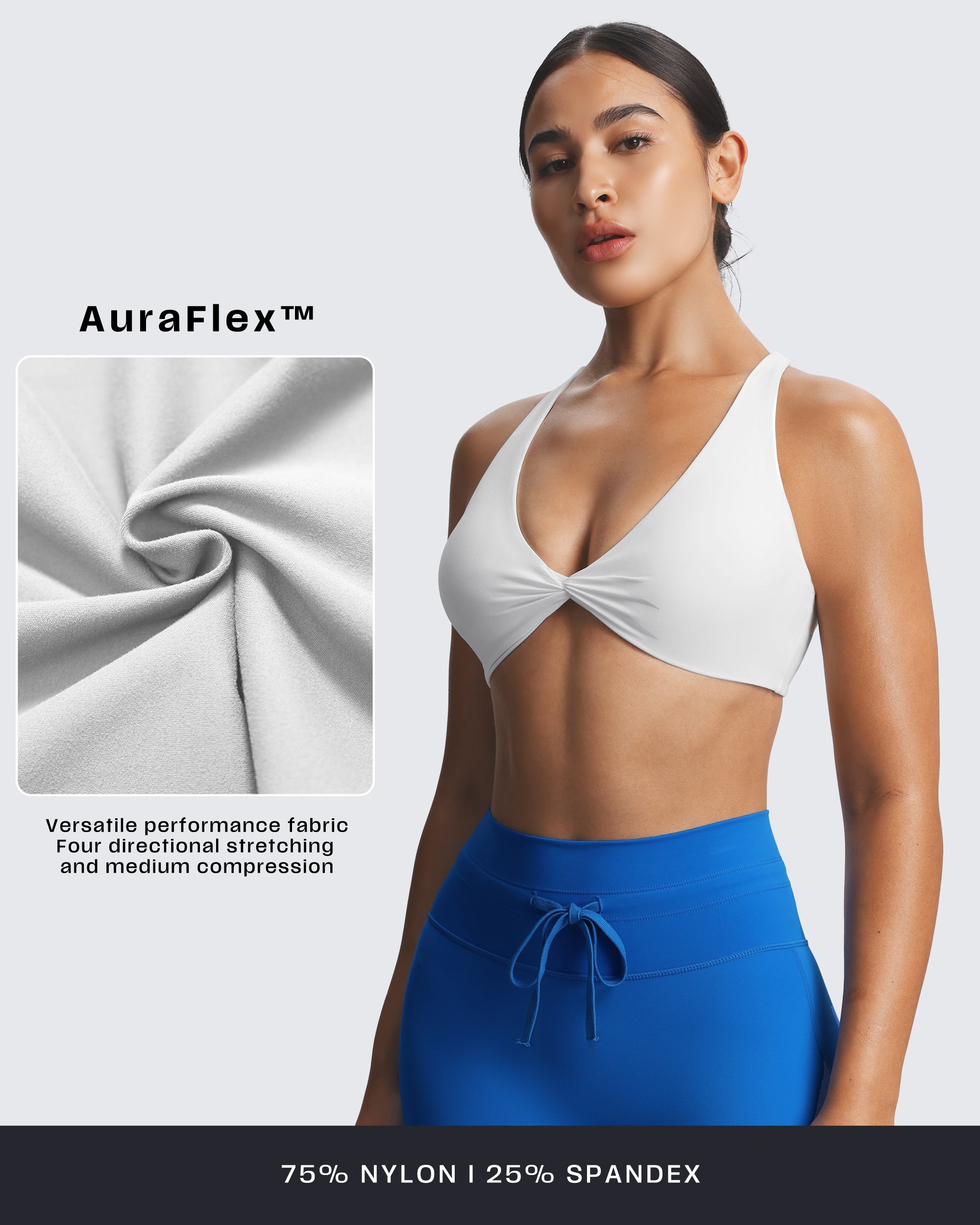 Aoxjox "Sienna" Crossback Sports Bra