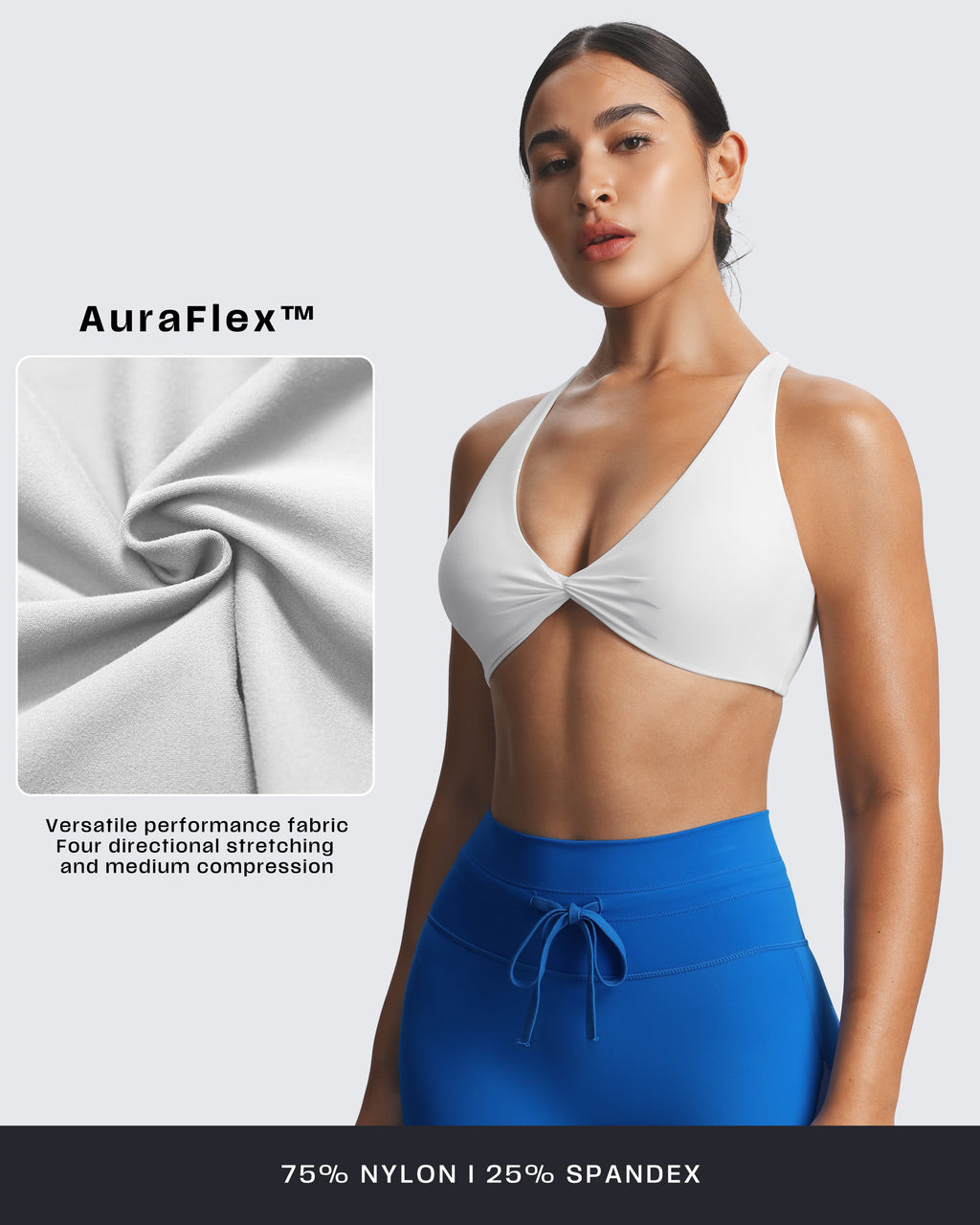 Aoxjox "Sienna" Crossback Sports Bra