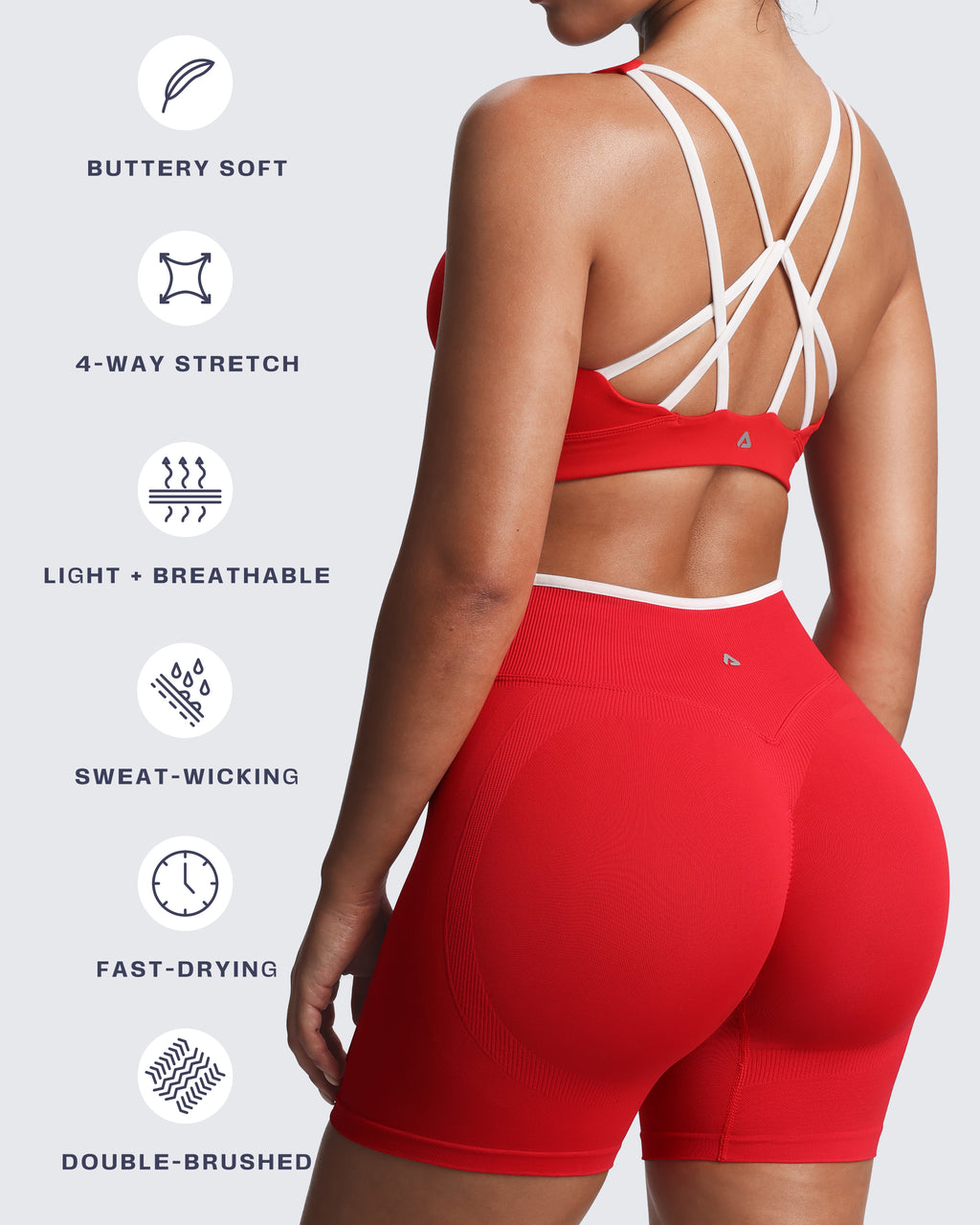 Aoxjox “Lexi” Lined Charm Sport Bras