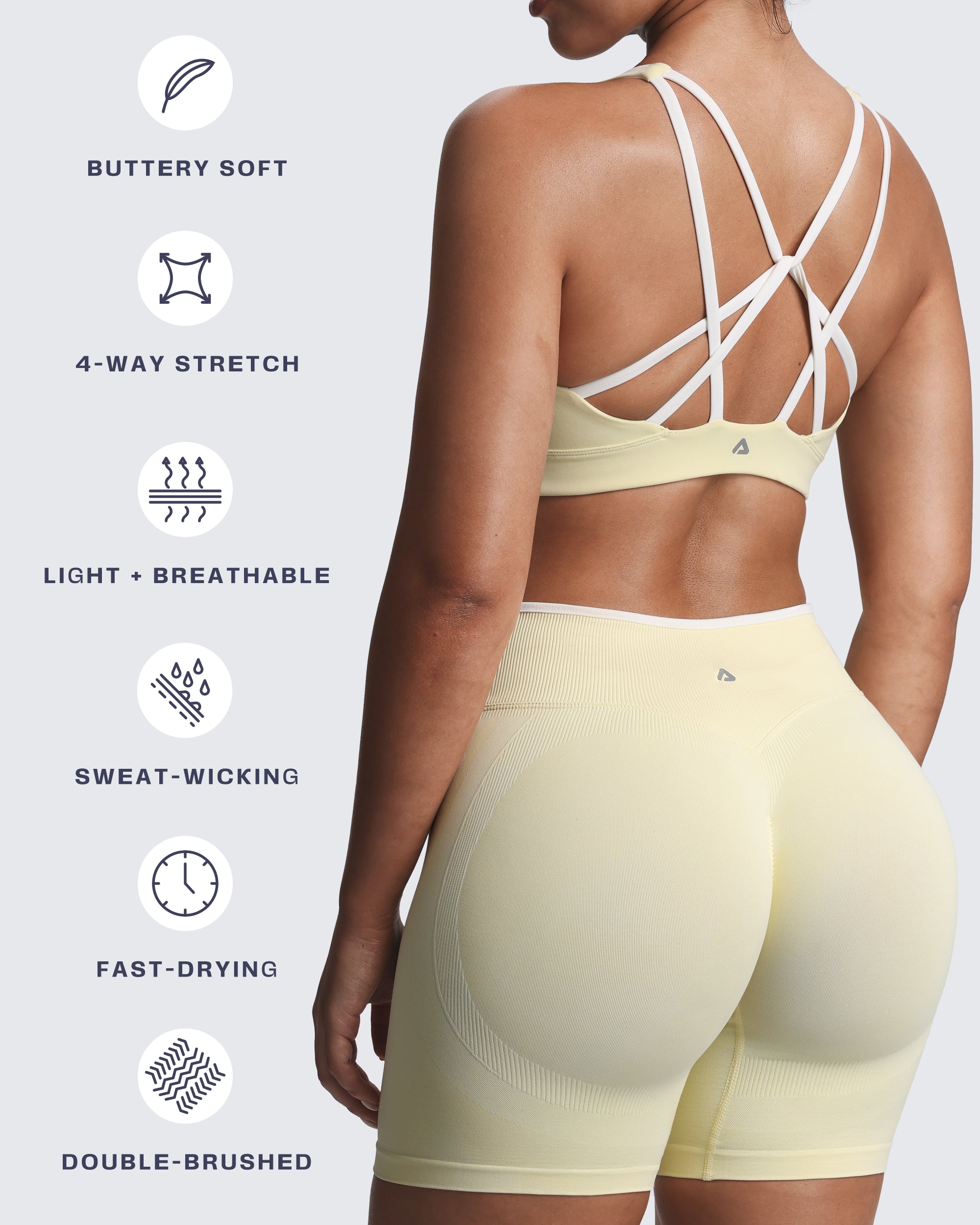 Aoxjox “Lexi” Lined Charm Sport Bras