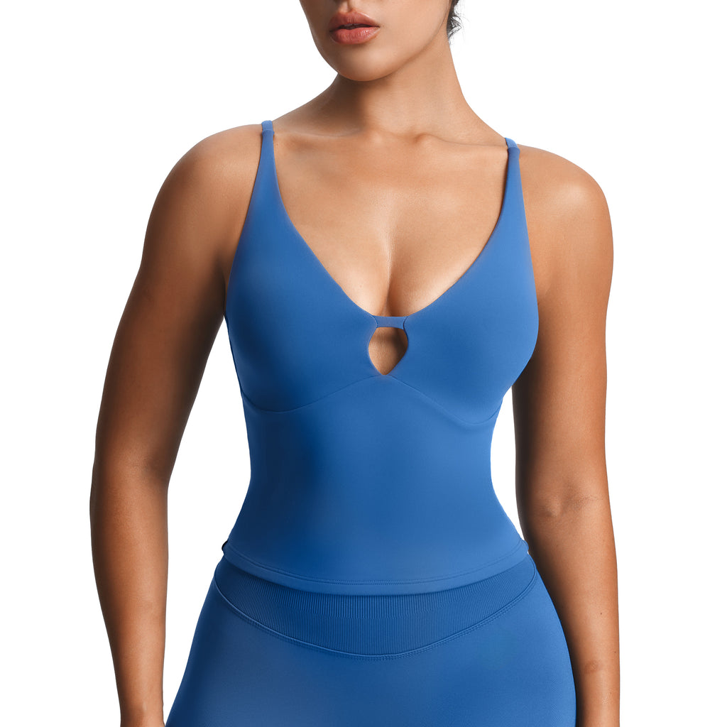 Aoxjox "Sculpt" Strap Longline Tank