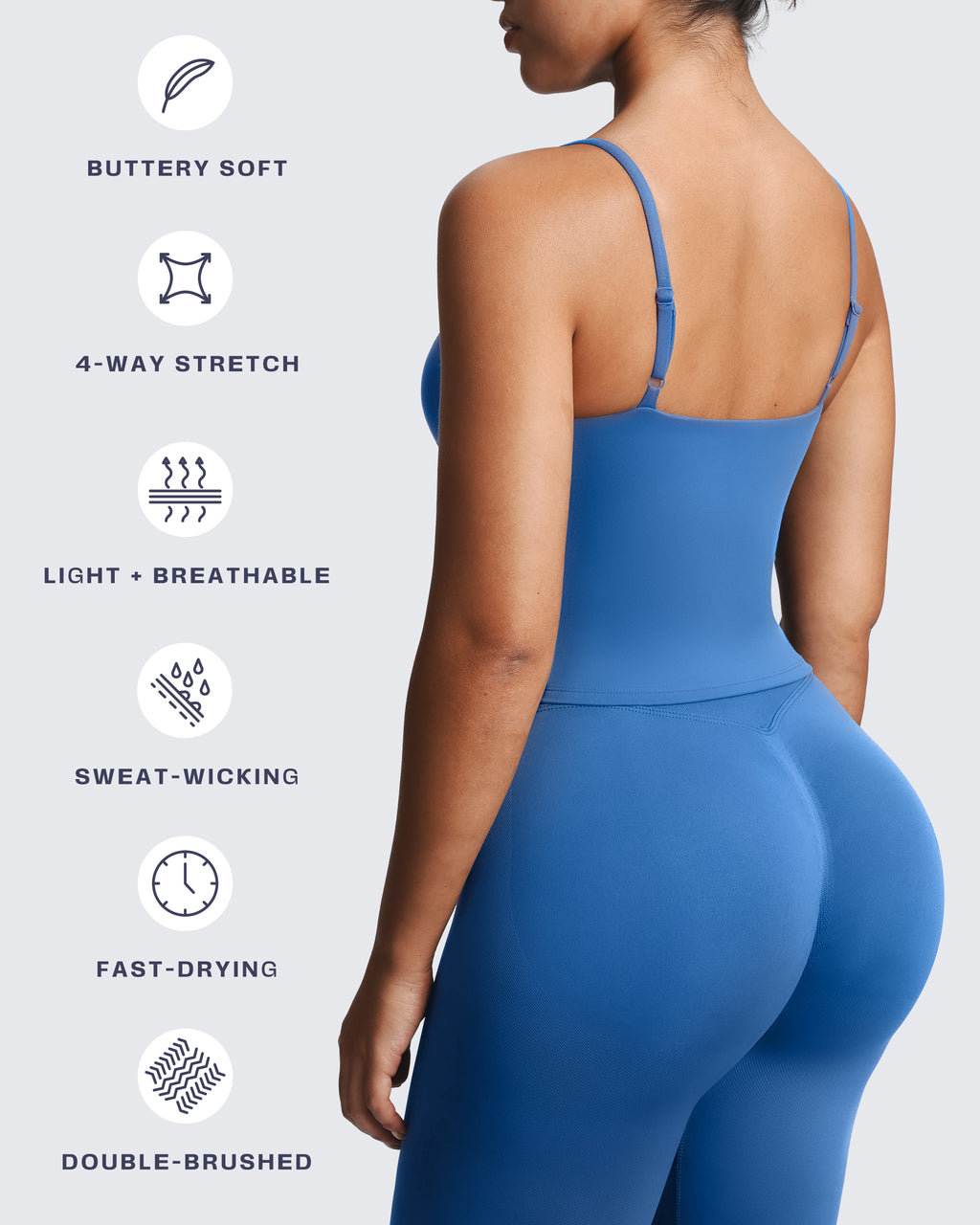 Aoxjox "Sculpt" Strap Longline Tank