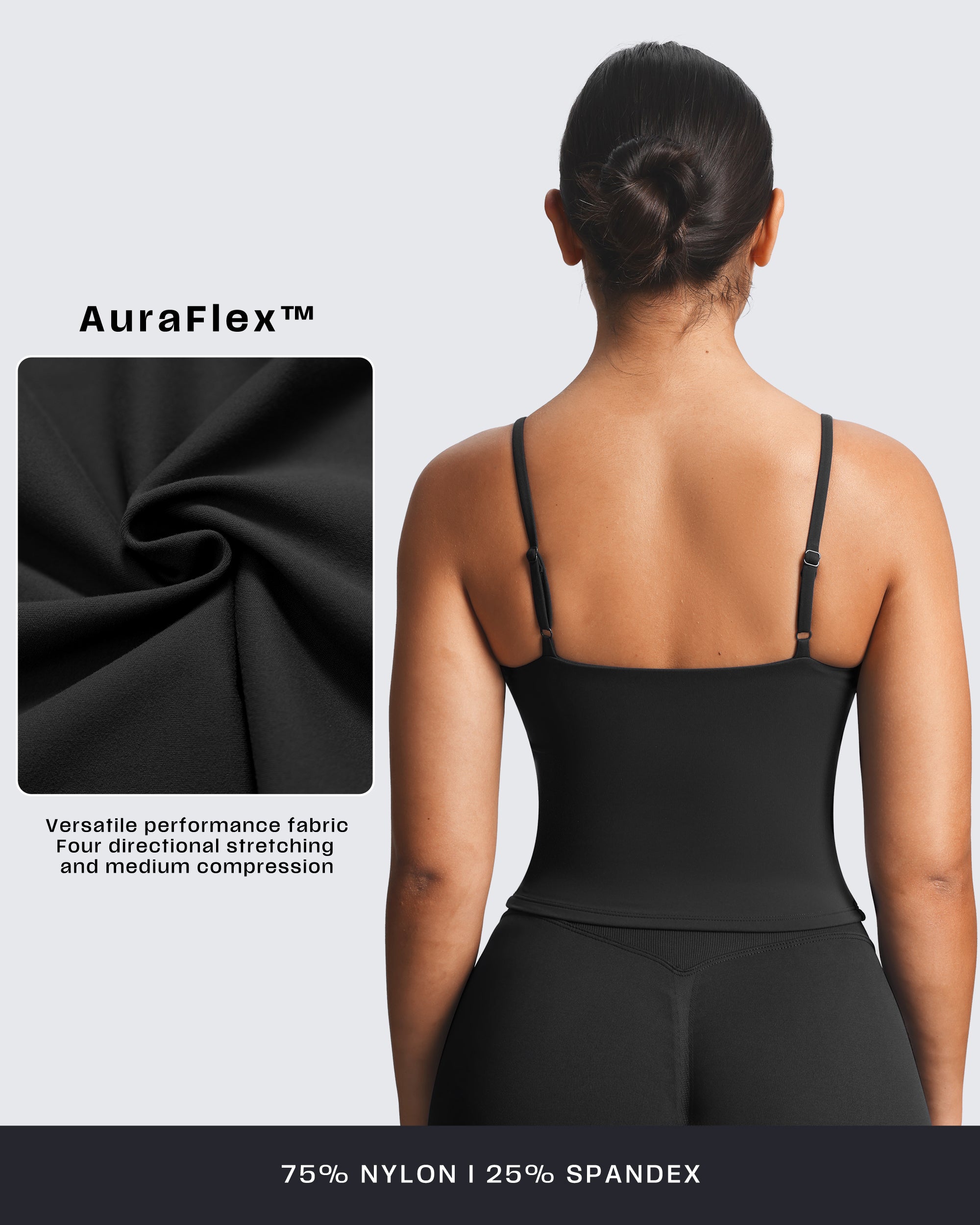 Aoxjox "Sculpt" Strap Longline Tank