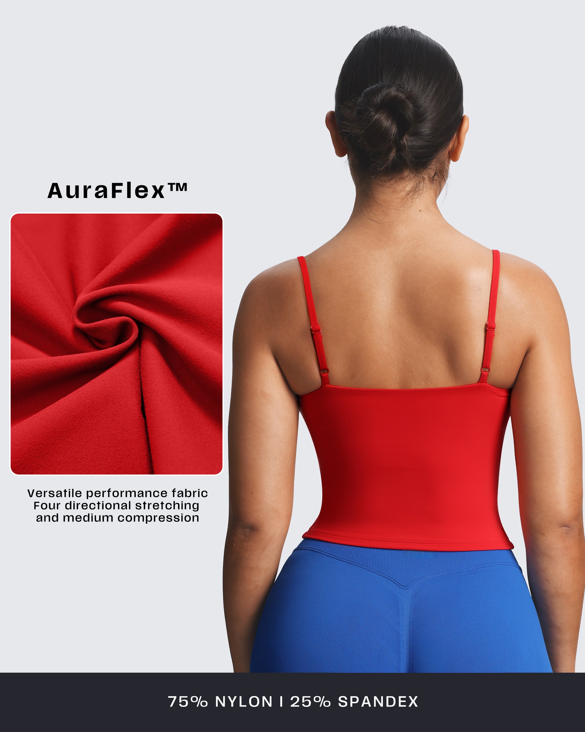 Aoxjox "Sculpt" Strap Longline Tank