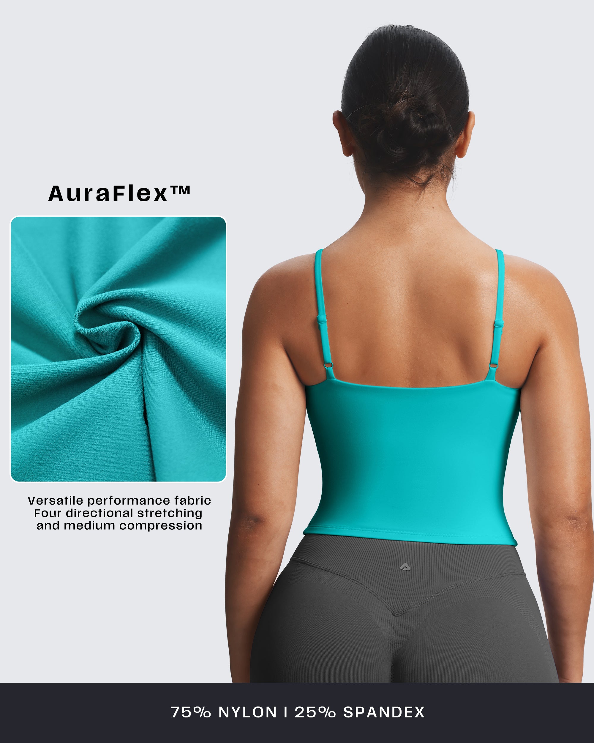 Aoxjox "Sculpt" Strap Longline Tank