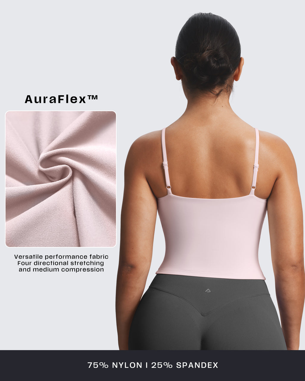 Aoxjox "Sculpt" Strap Longline Tank