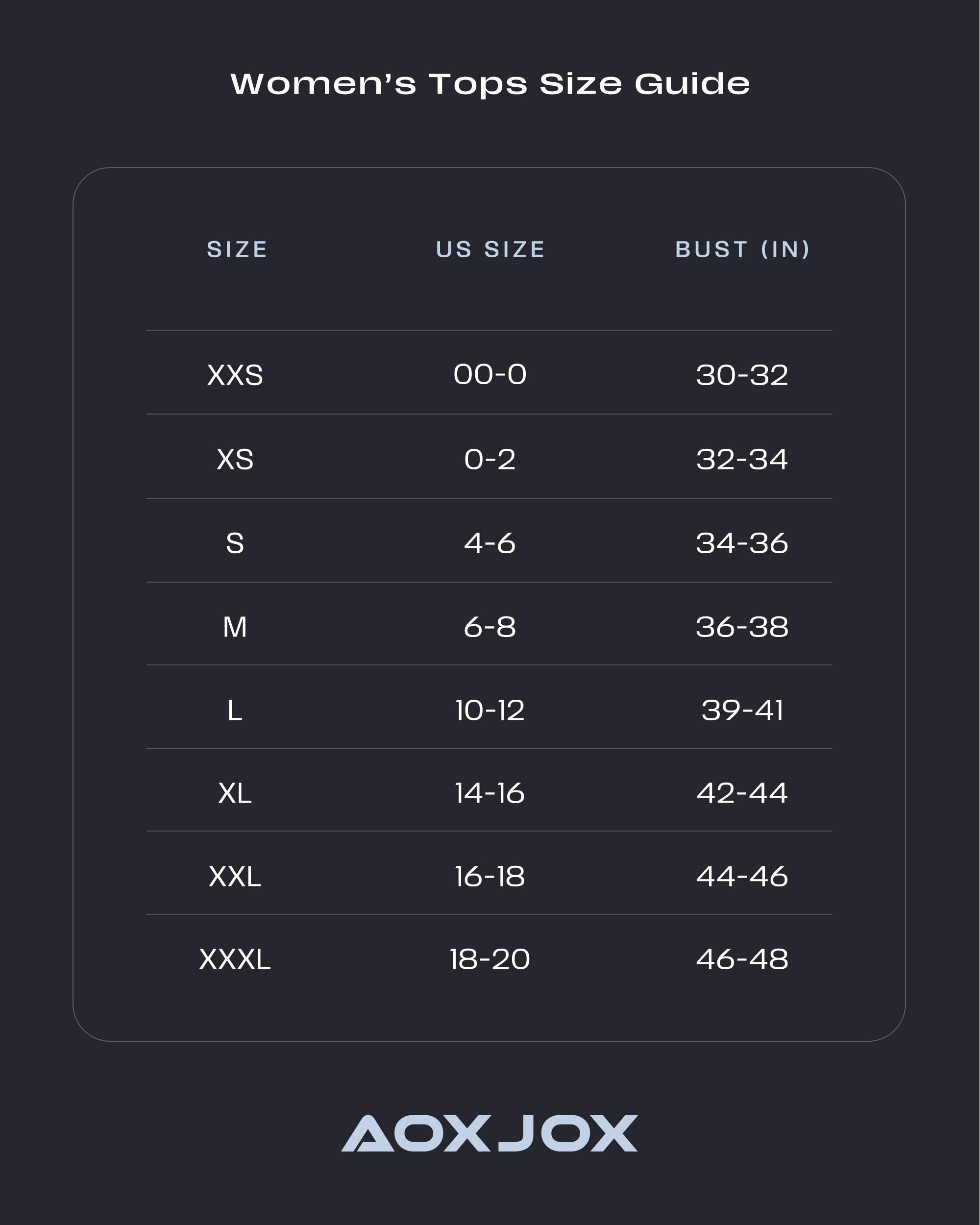 Aoxjox "Emma" Longline Sports Bra