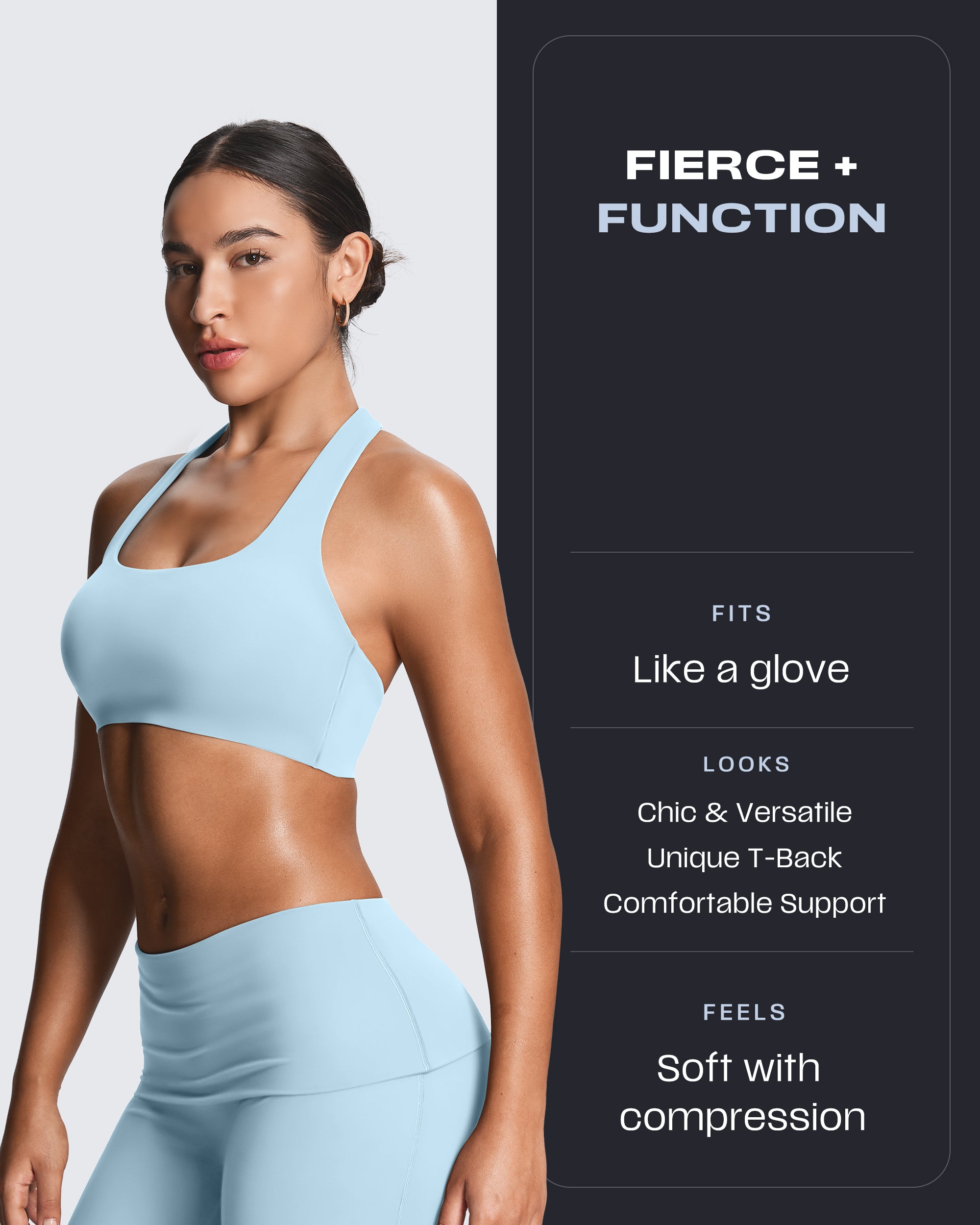 Aoxjox "Athlenza"  T-Back Bra