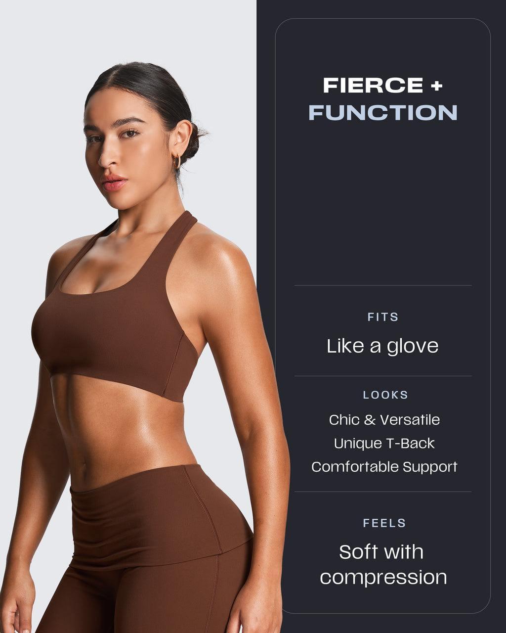 Aoxjox "Athlenza"  T-Back Bra