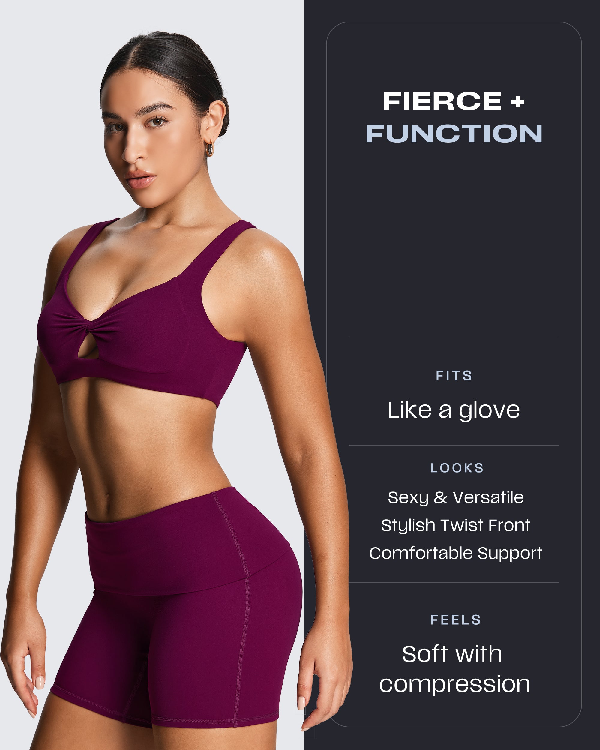 Aoxjox "Athlenza" Twist Bra