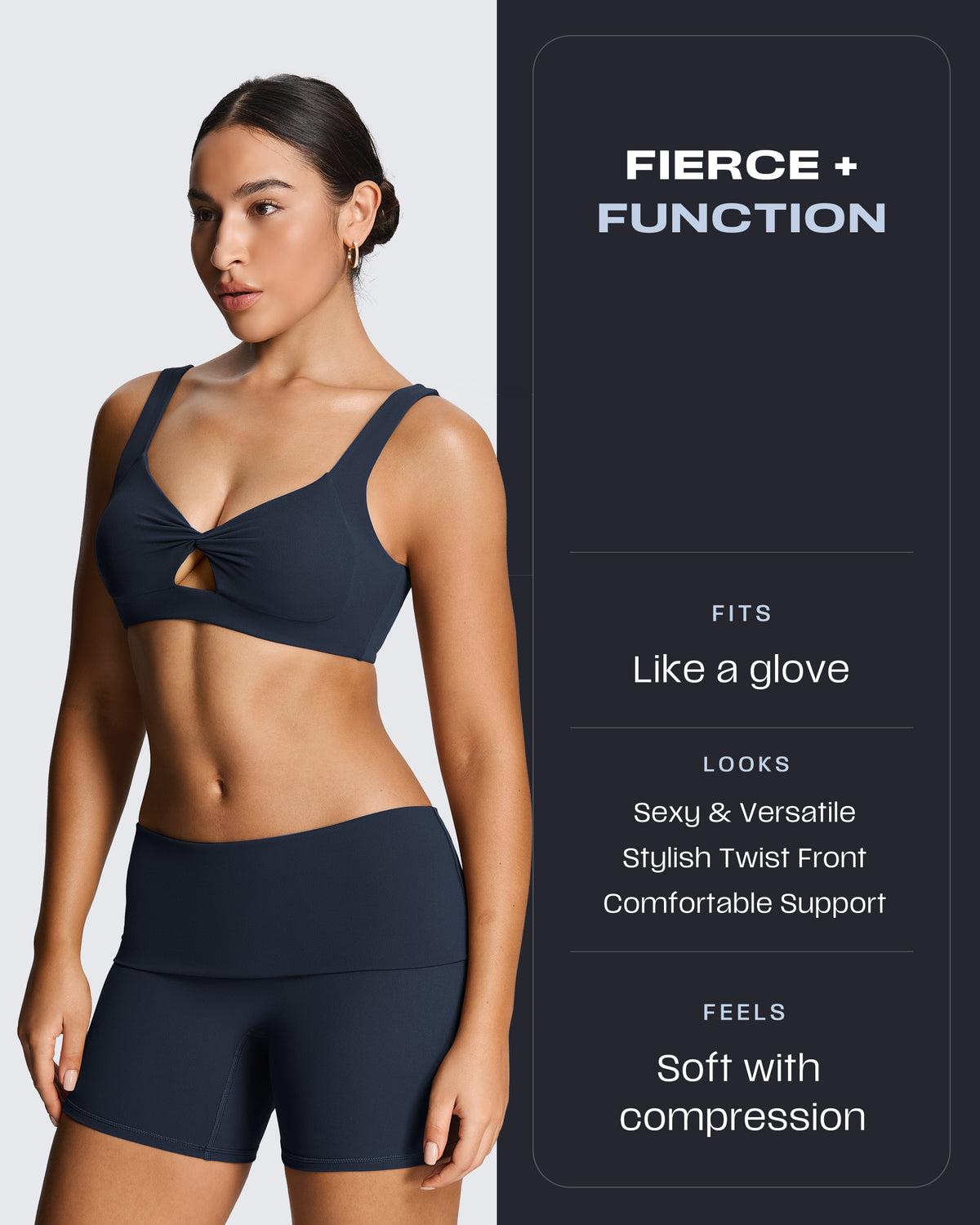 Aoxjox "Athlenza" Twist Bra