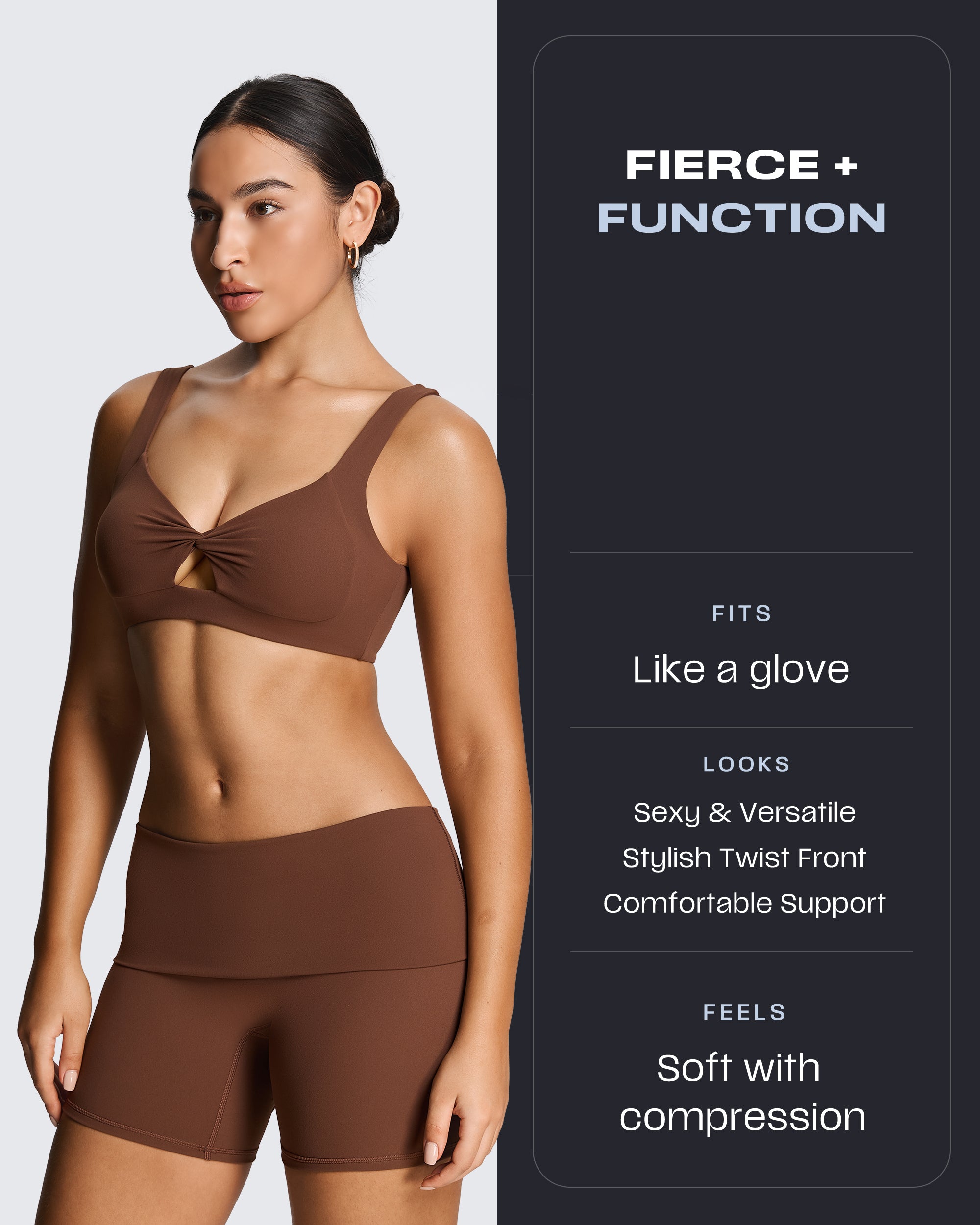 Aoxjox "Athlenza" Twist Bra