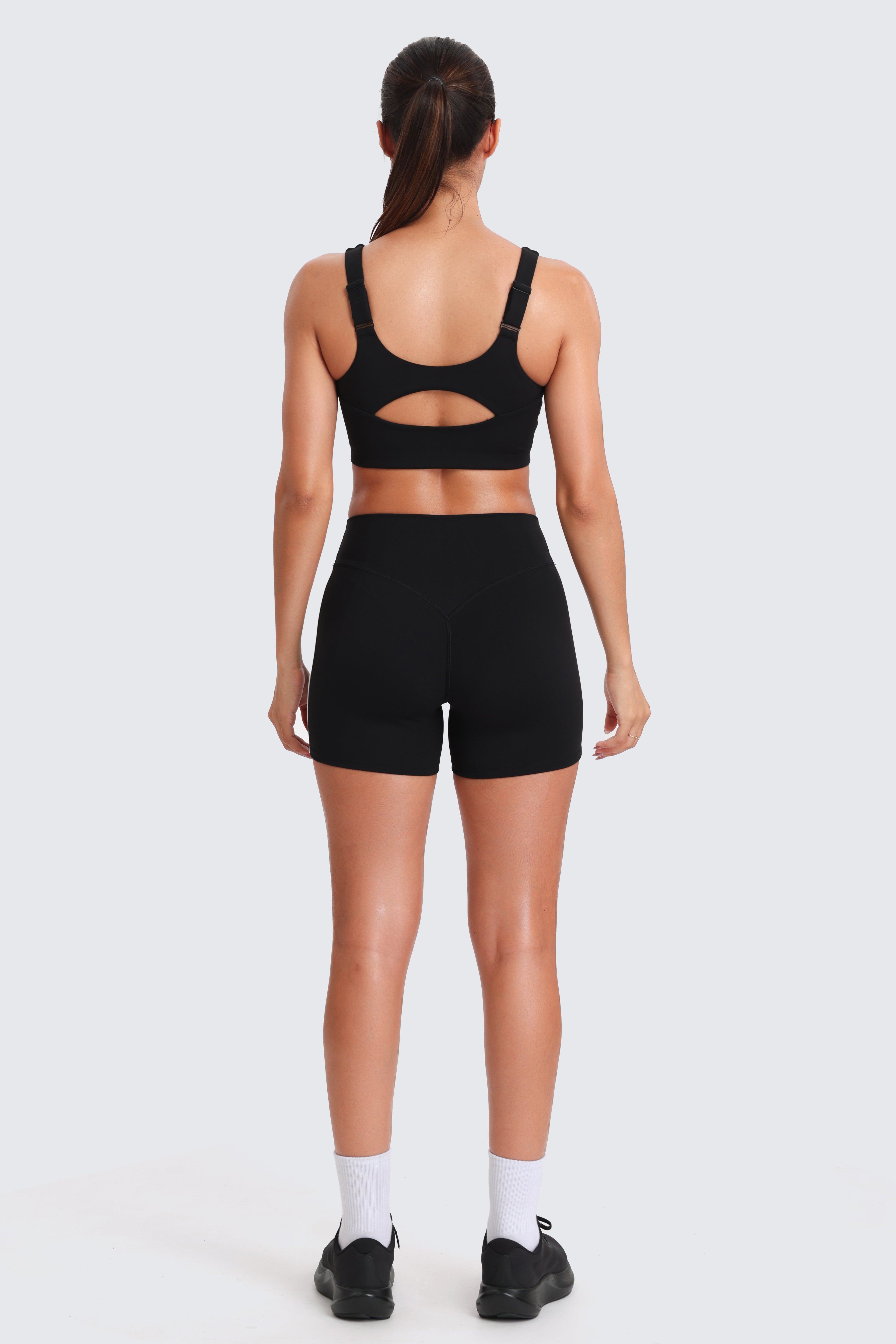 Aoxjox "Sporty" Striped V Neck Bra