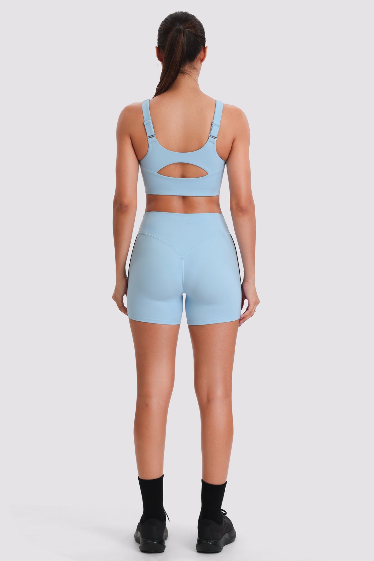 Aoxjox "Sporty" Striped V Neck Bra