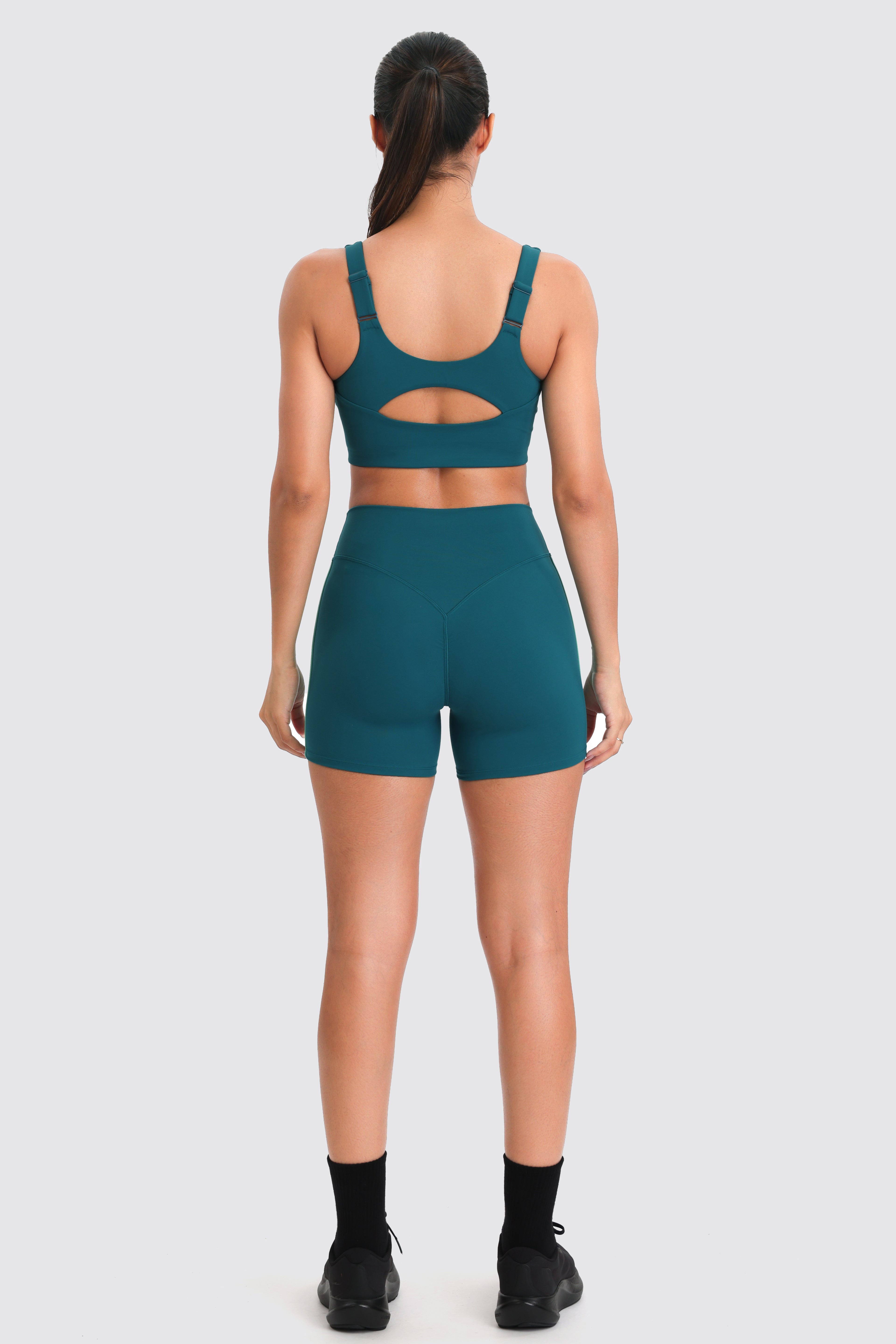 Aoxjox "Sporty" Striped V Neck Bra