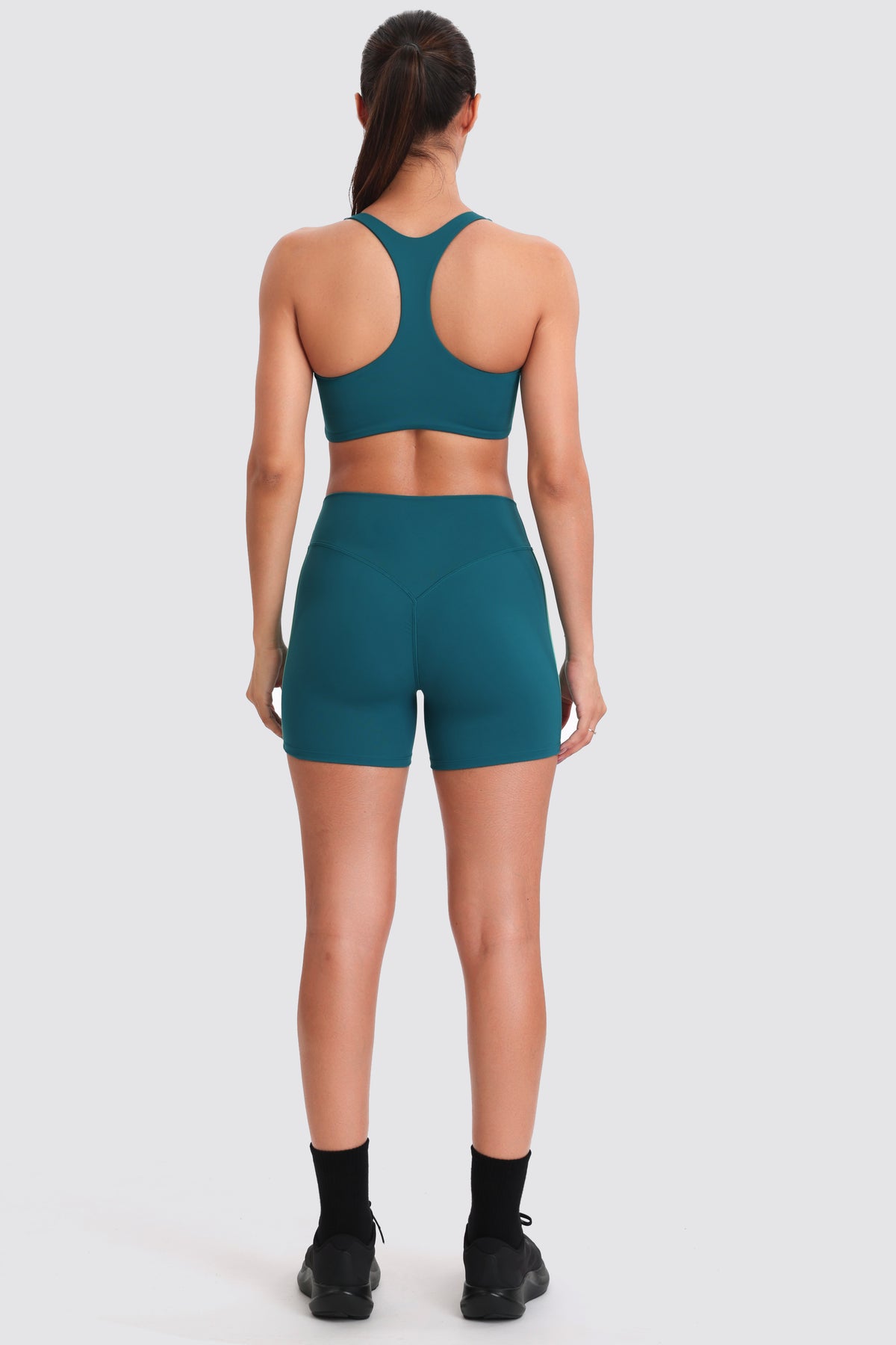 Aoxjox "Sporty" Striped Scoop Bras