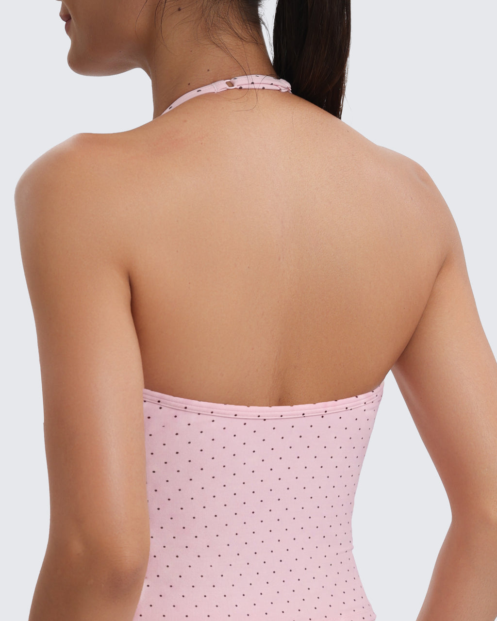 Aoxjox "Polka Dots" Adjustable Halter Top