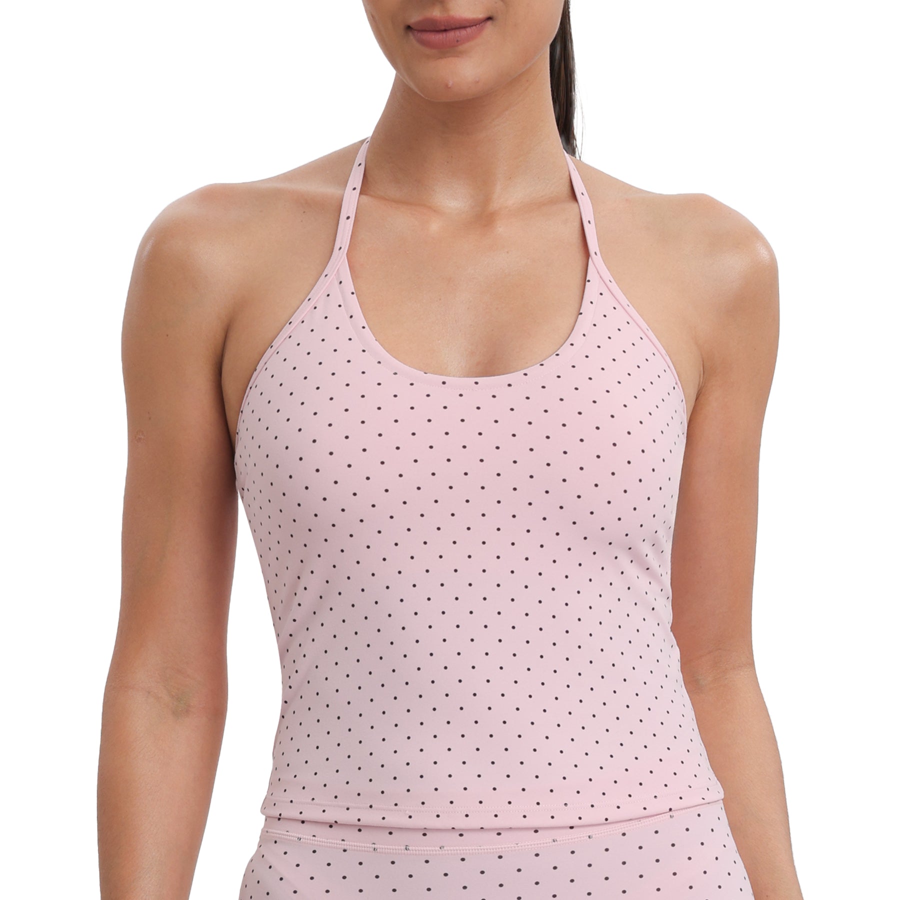 Aoxjox "Polka Dots" Adjustable Halter Top