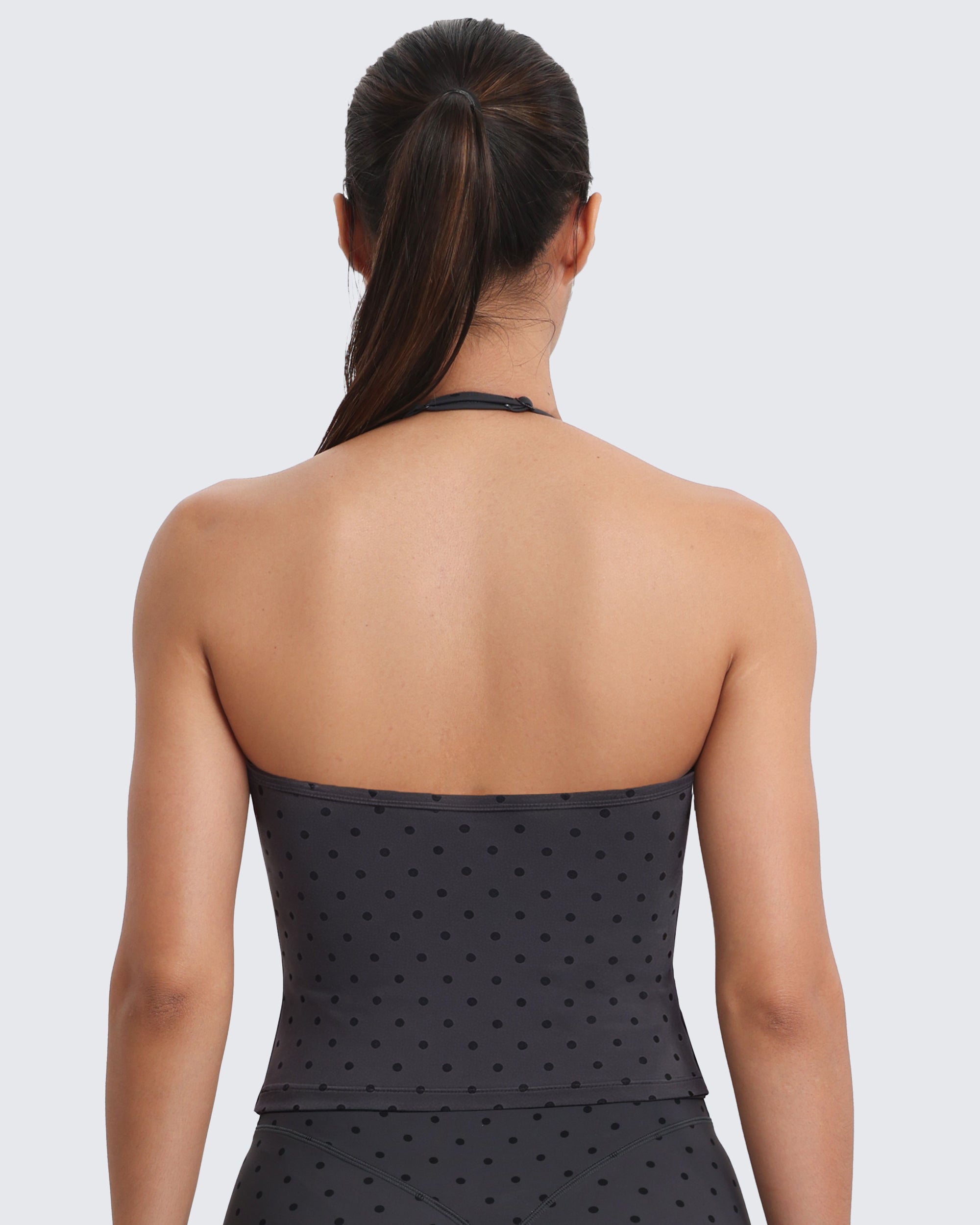 Aoxjox "Polka Dots" Adjustable Halter Top