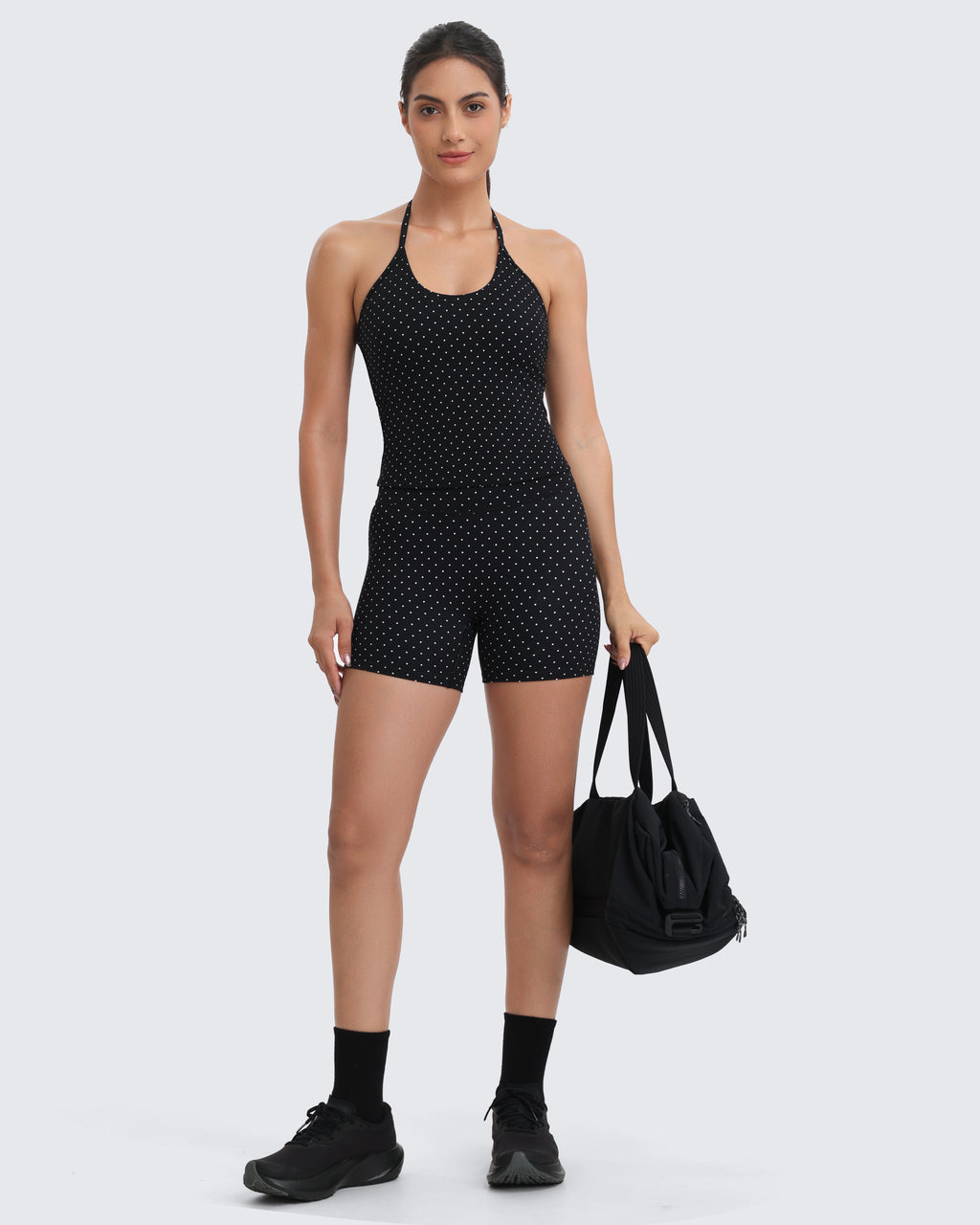 Aoxjox "Polka Dots" Adjustable Halter Top