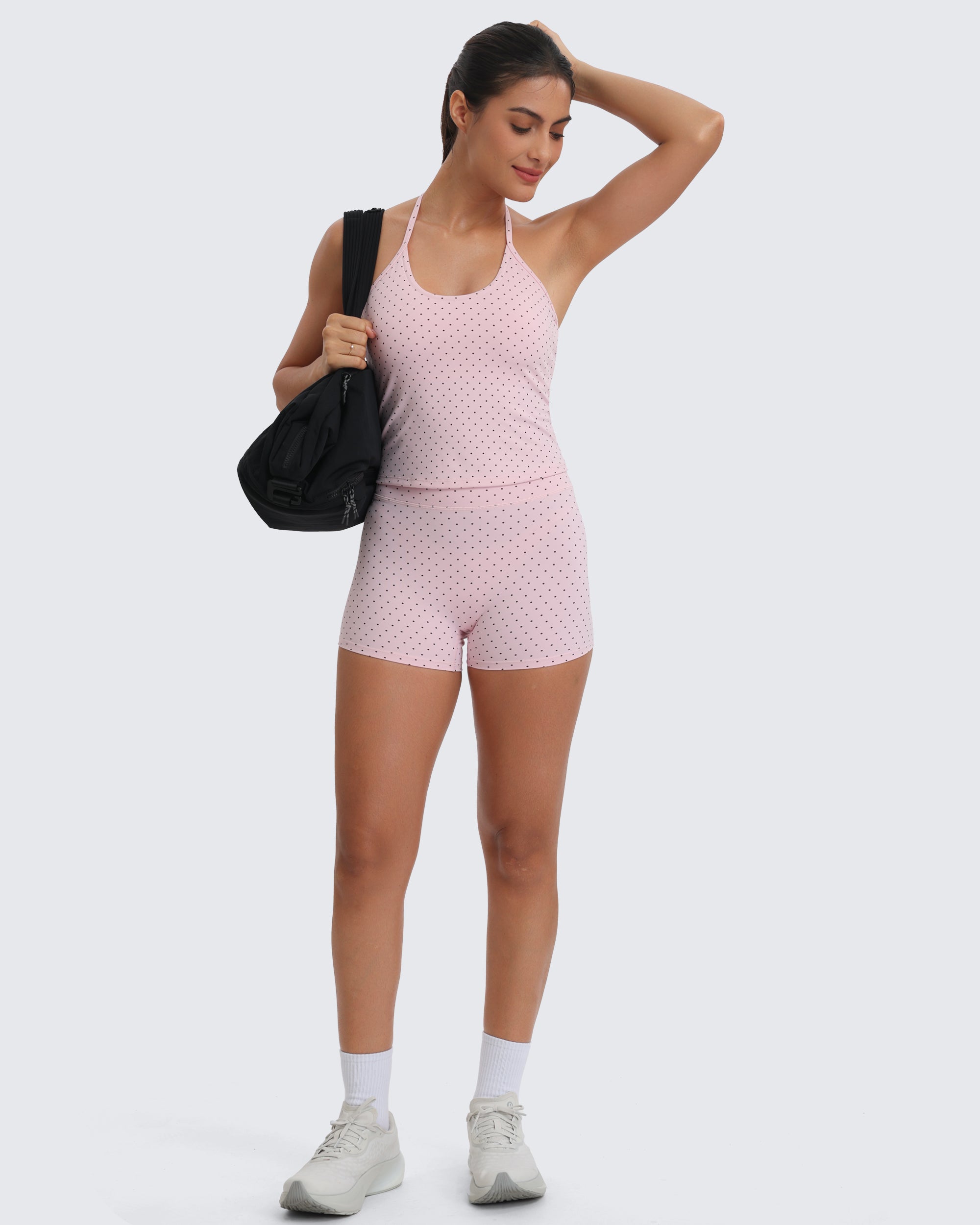 Aoxjox "Polka Dots" Adjustable Halter Top