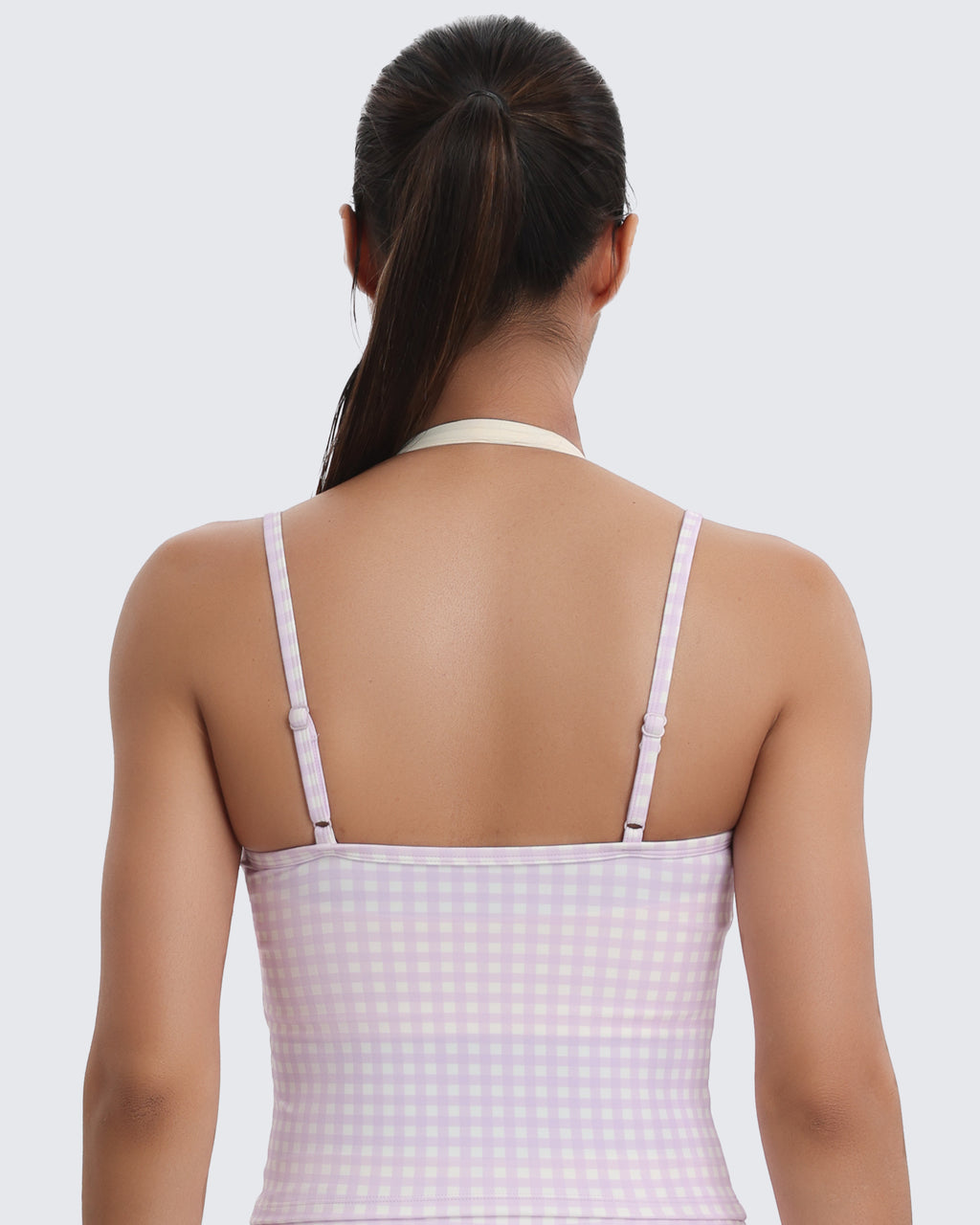 Aoxjox Women's “Dual Core ”Bra & Tank Top Workout 2-Piece Set