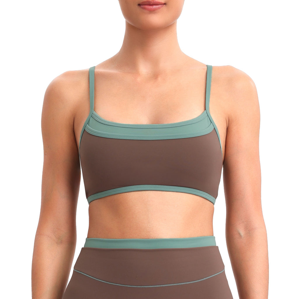 Aoxjox "Dual Core" Low Impact Single Bra