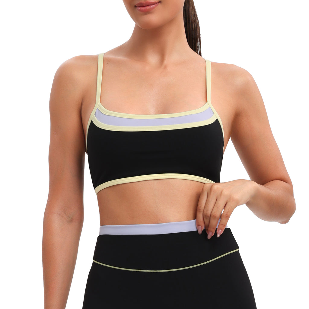 Aoxjox "Dual Core" Low Impact Single Bra