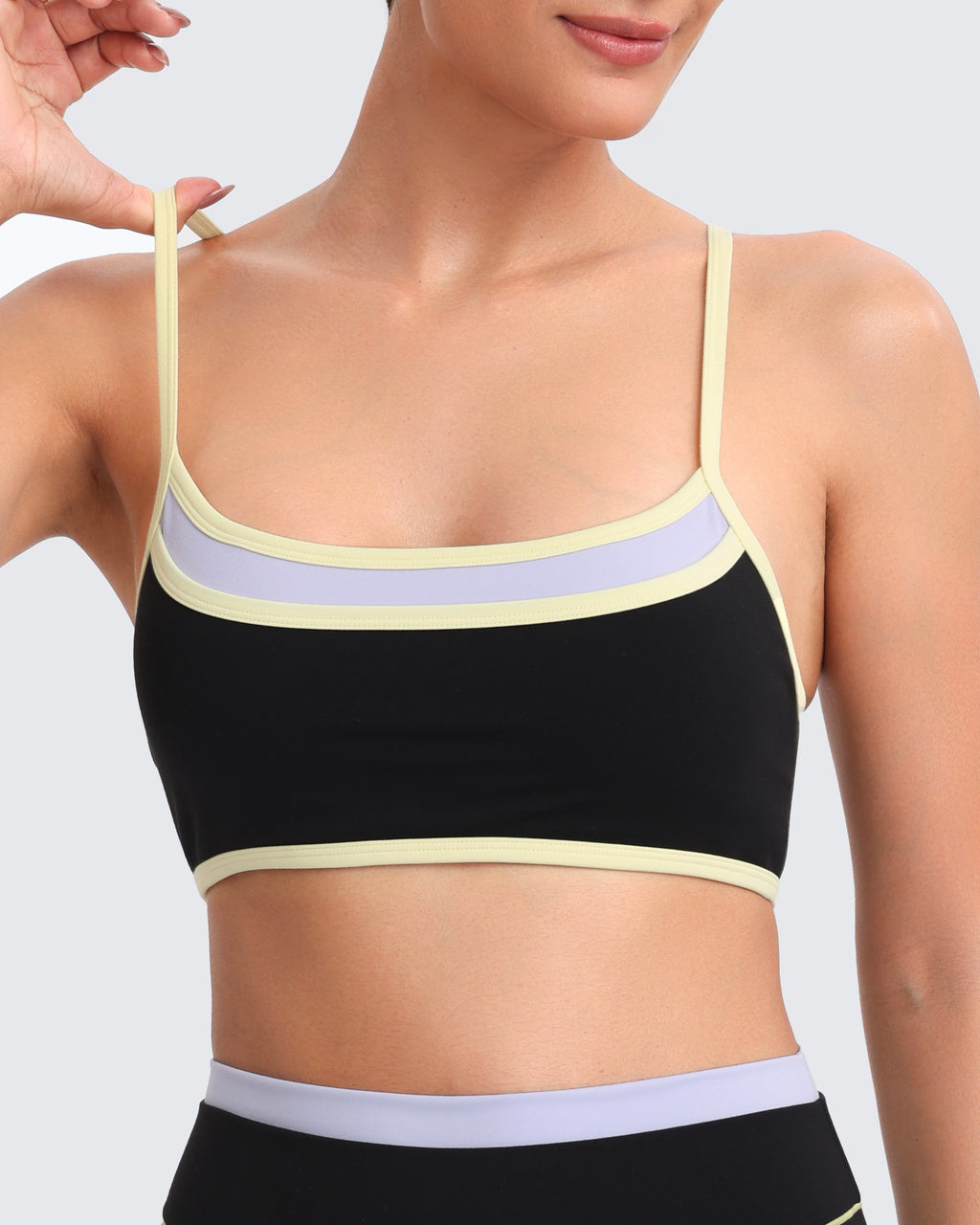 Aoxjox "Dual Core" Low Impact Single Bra