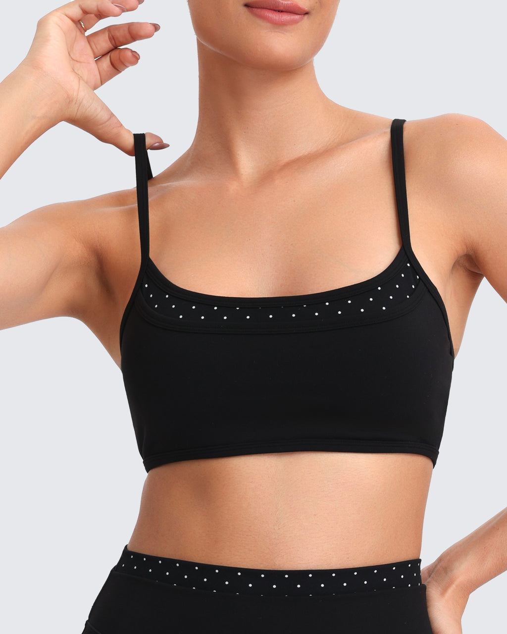 Aoxjox "Dual Core" Low Impact Single Bra