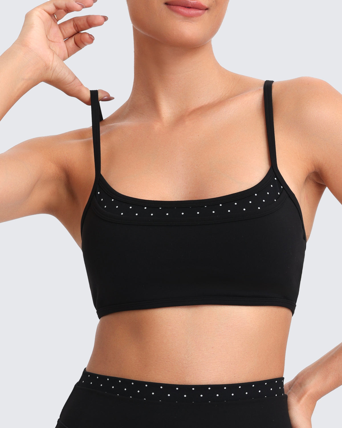 Aoxjox "Dual Core" Low Impact Single Bra