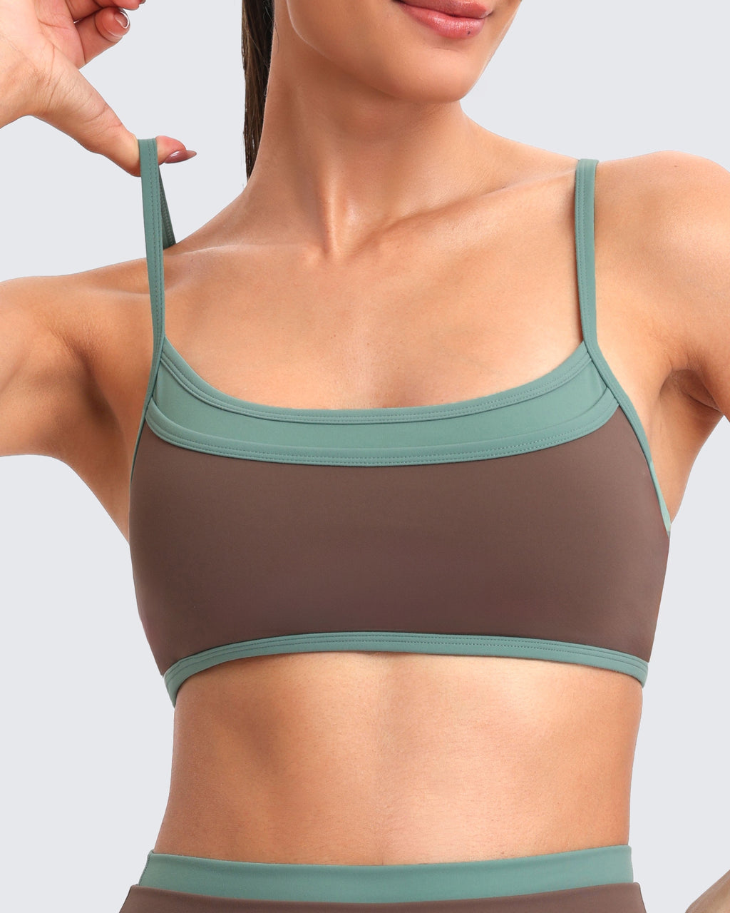 Aoxjox "Dual Core" Low Impact Single Bra