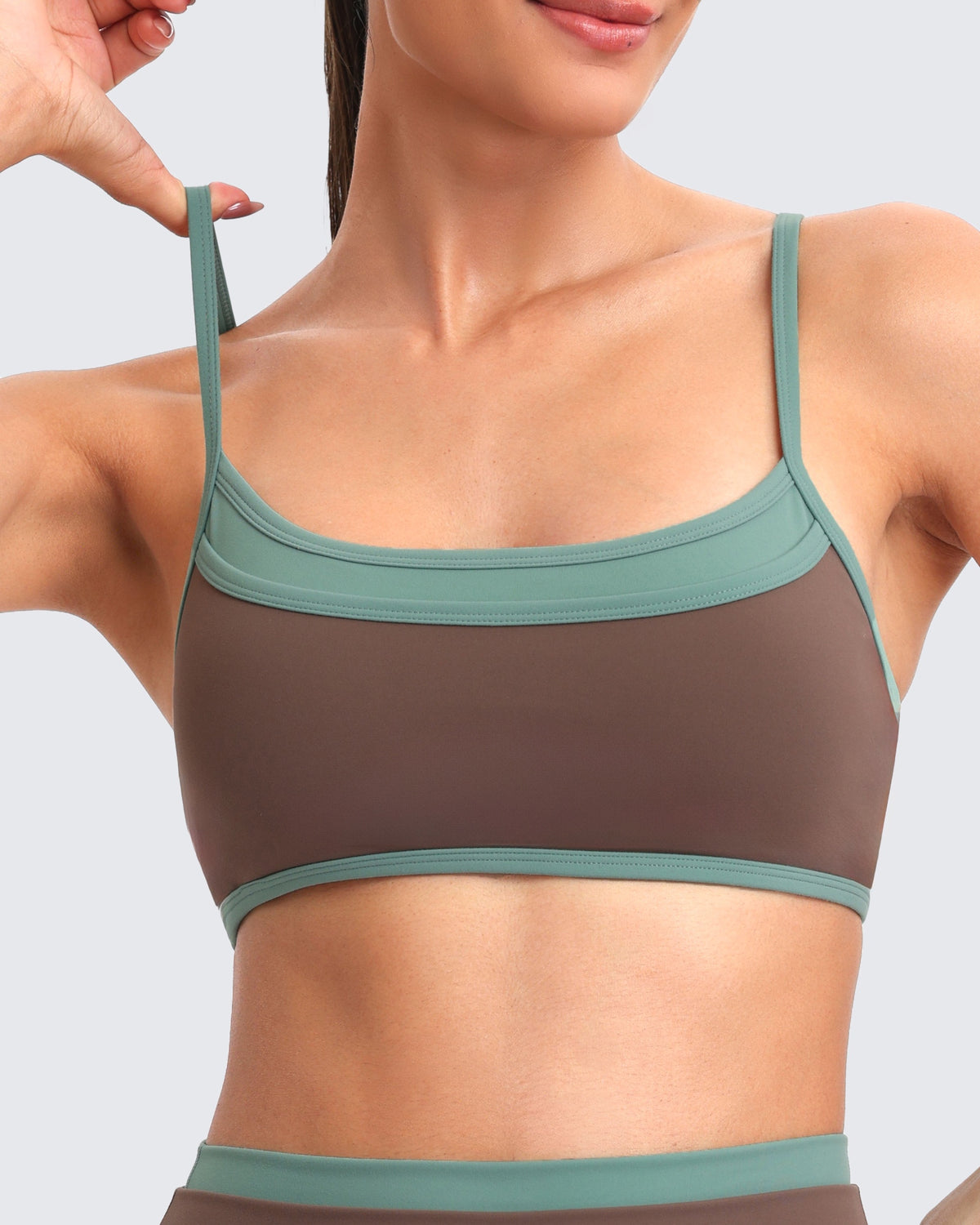 Aoxjox "Dual Core" Low Impact Single Bra
