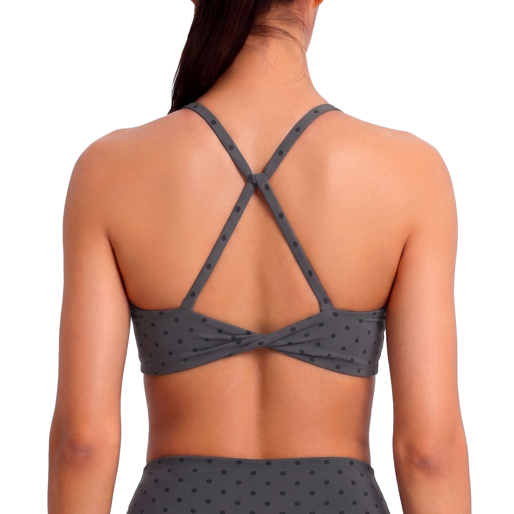 Aoxjox "Metamorph" Twist Back Sports Bra