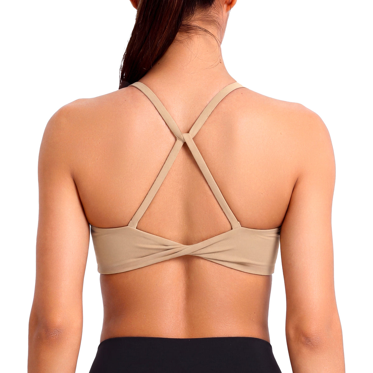 Aoxjox "Metamorph" Twist Back Sports Bra