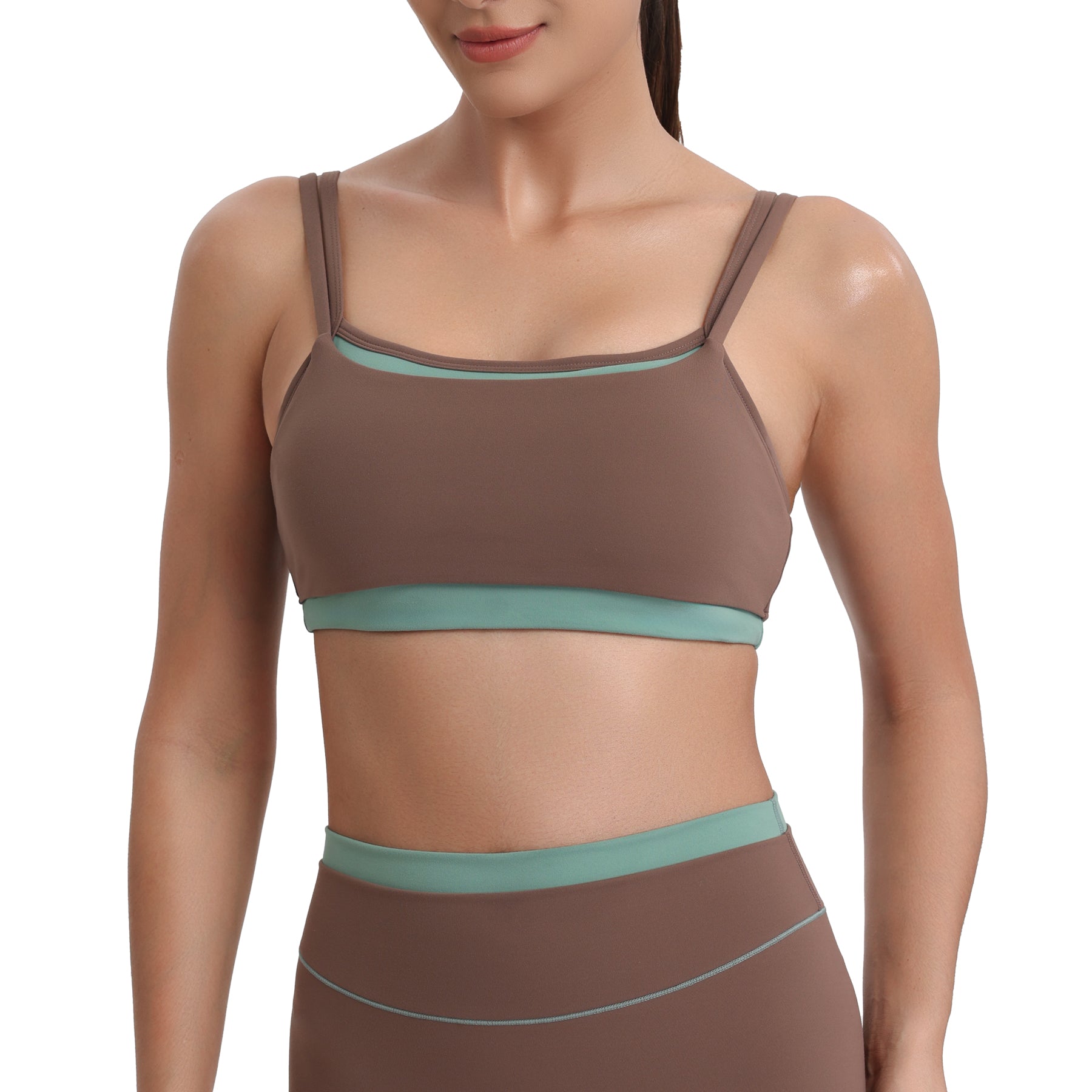 Aoxjox "Dual Core" High Impact Layered Sports Bra
