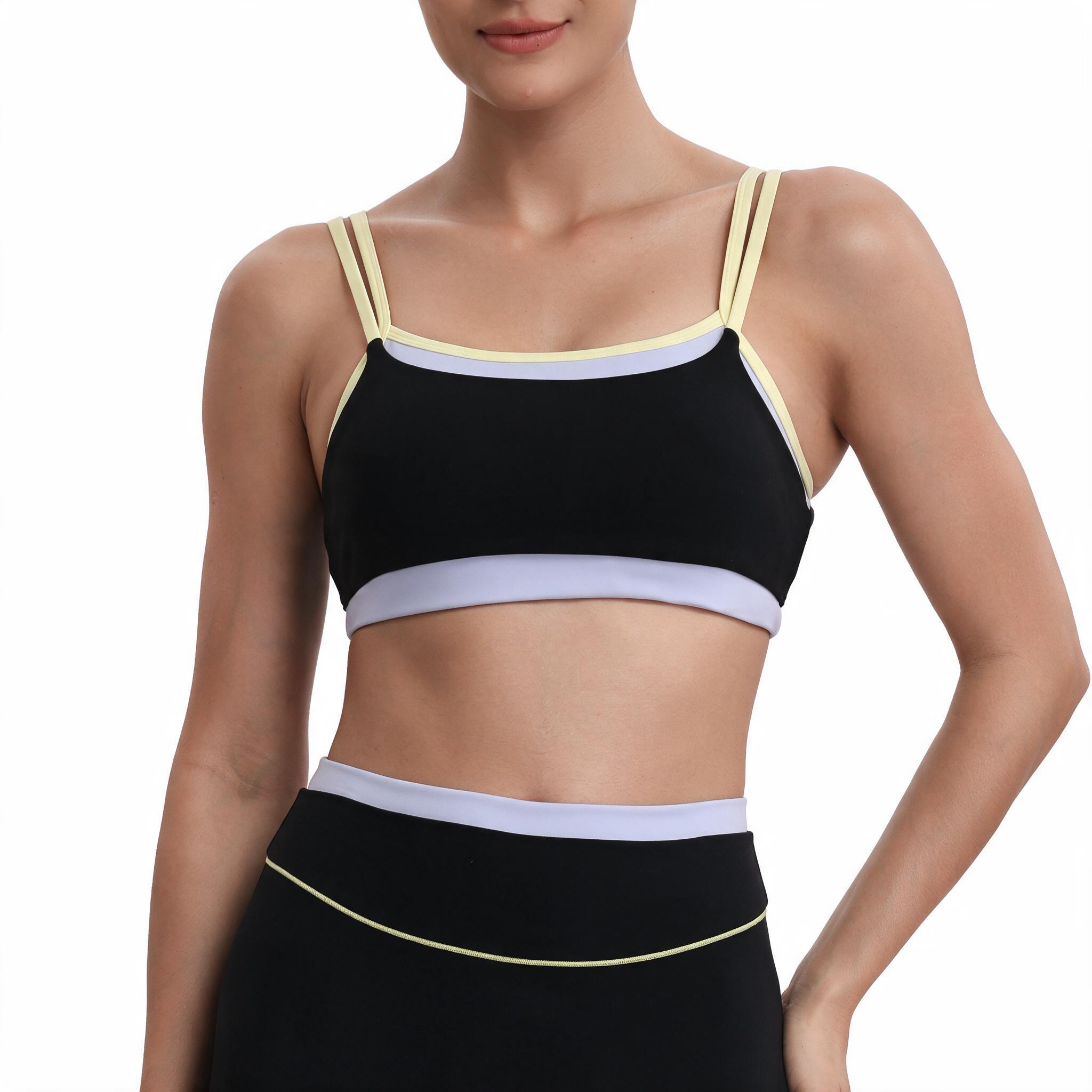 Aoxjox "Dual Core" High Impact Layered Sports Bra