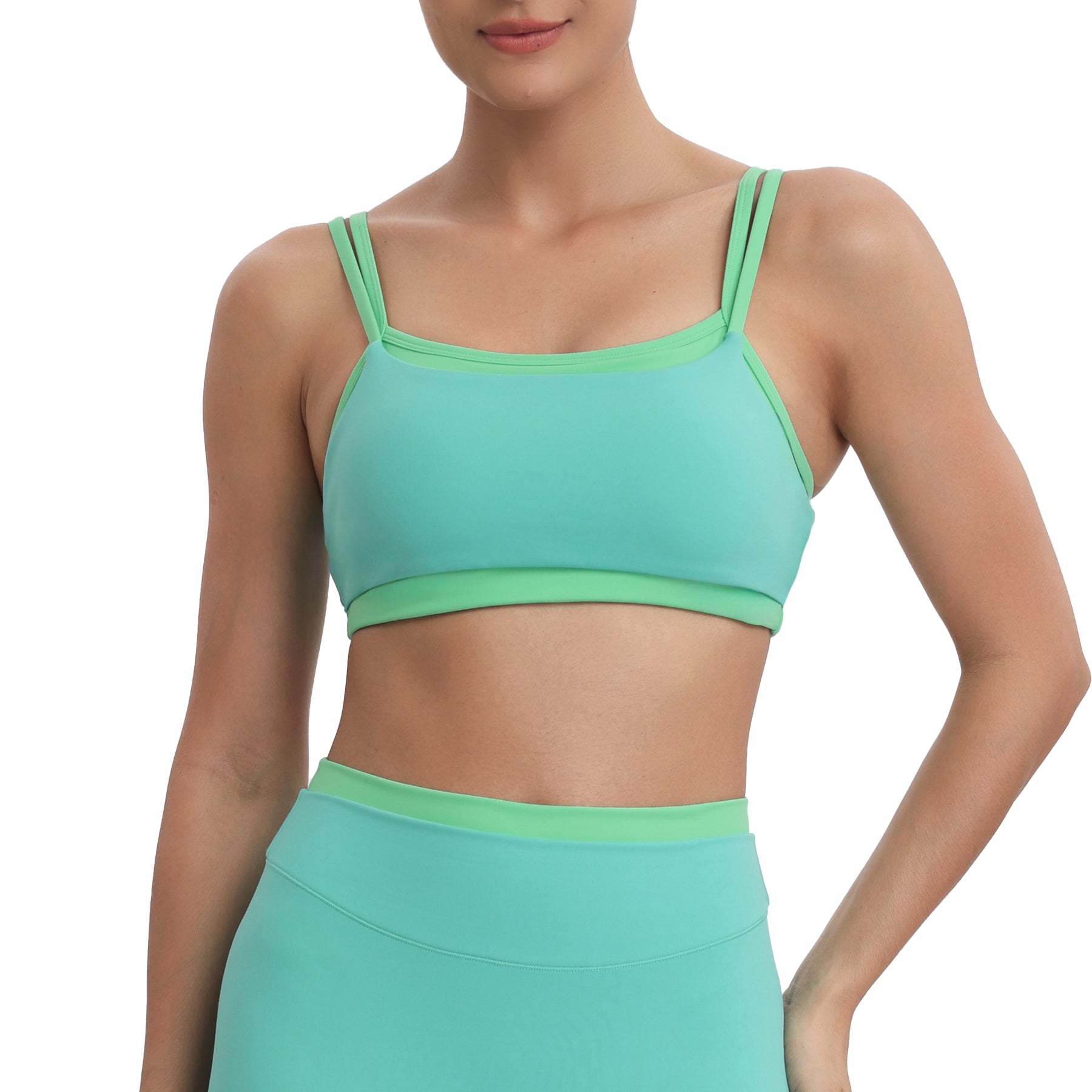 Aoxjox "Dual Core" High Impact Layered Sports Bra