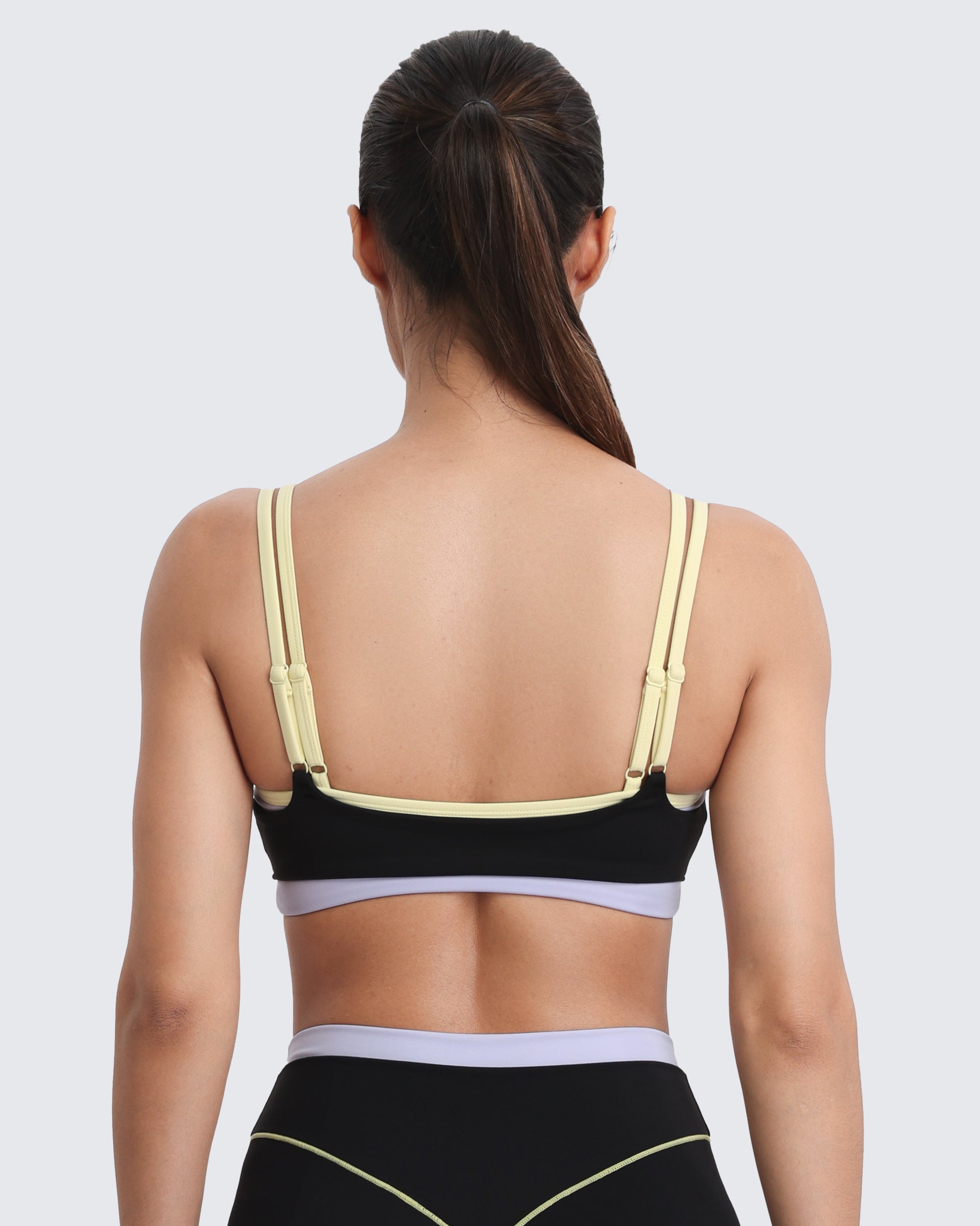 Aoxjox "Dual Core" High Impact Layered Sports Bra