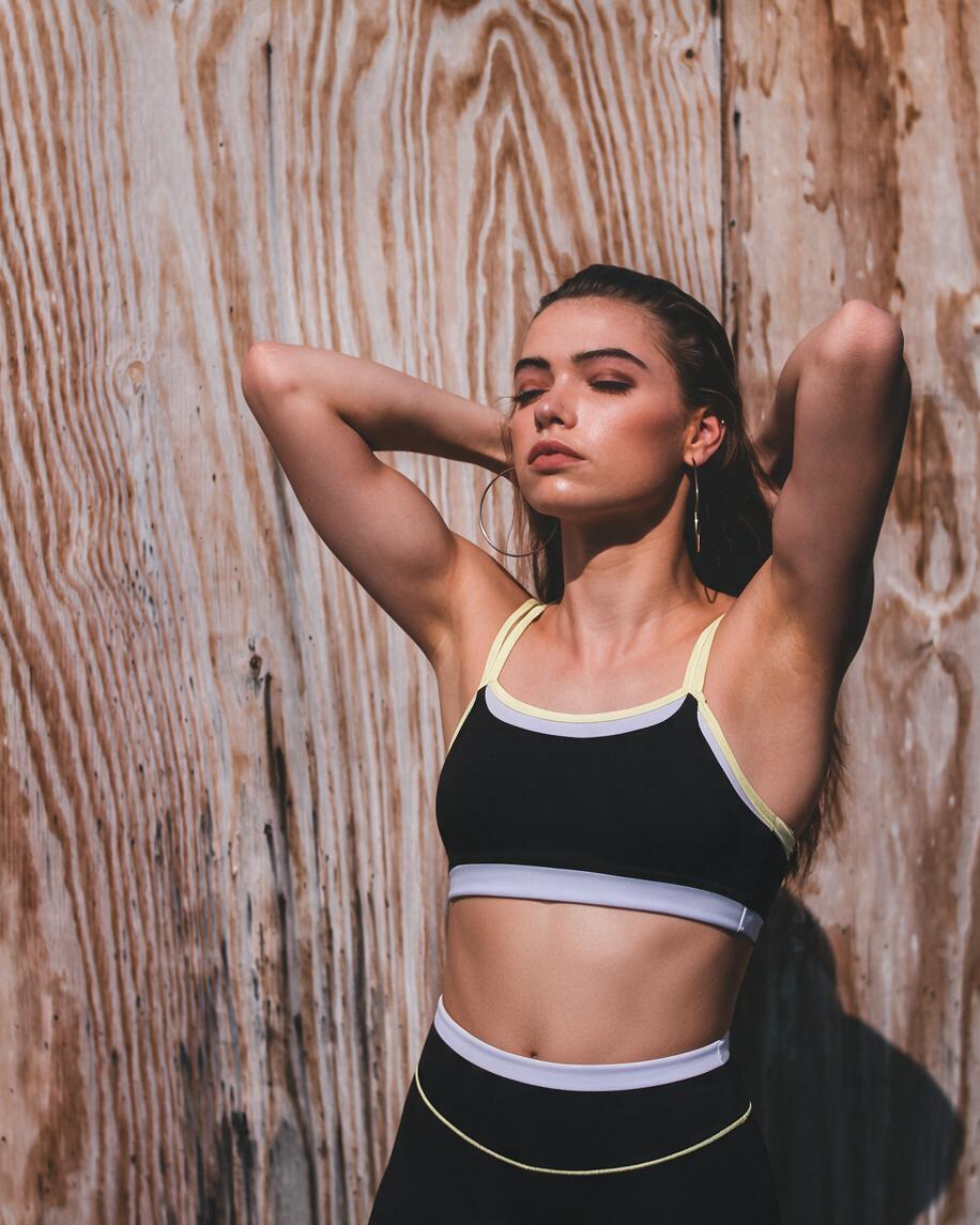 Aoxjox "Dual Core" High Impact Layered Sports Bra