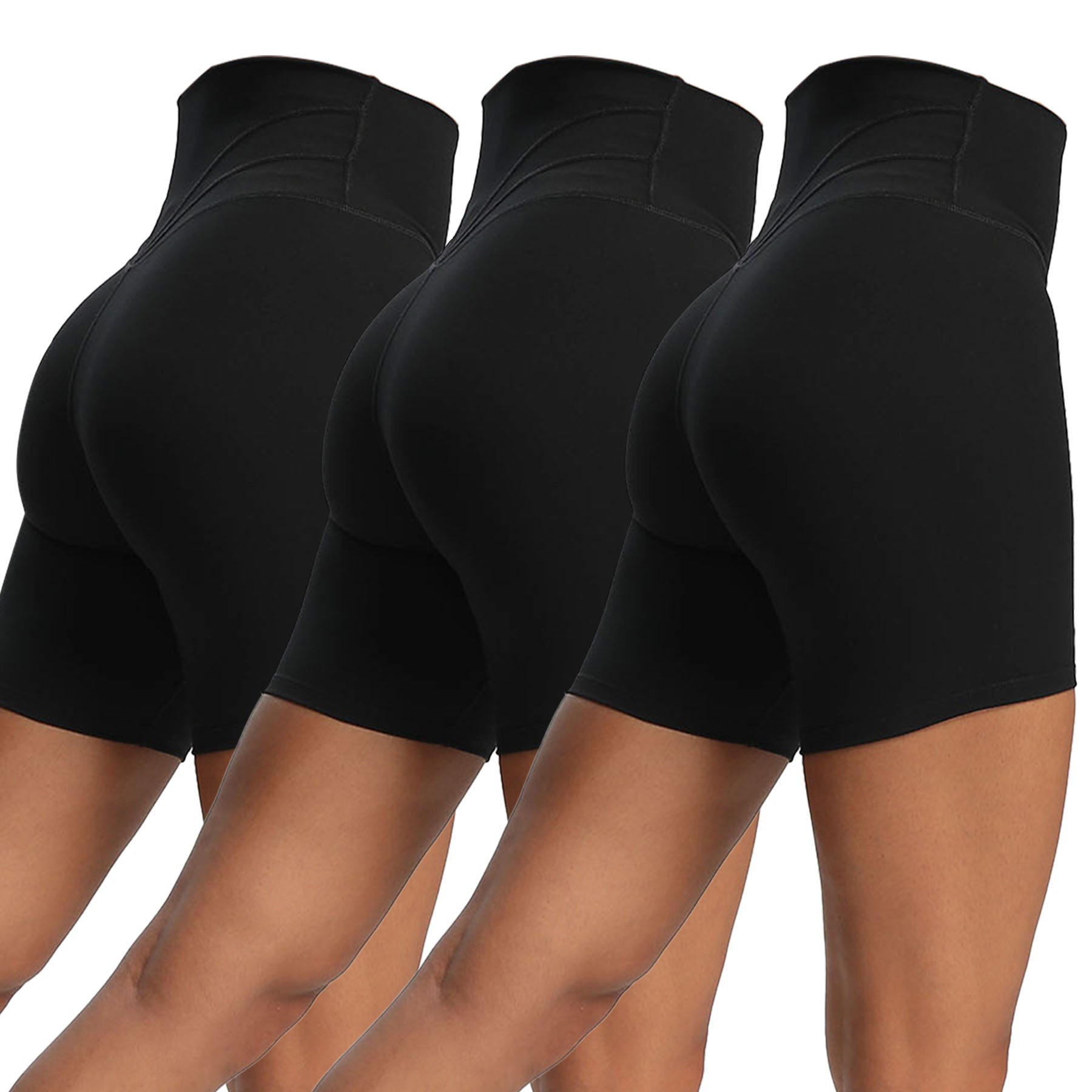 Aoxjox 6" Trinity (3 Seam) Biker Shorts
