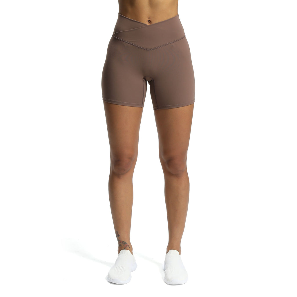 Aoxjox Trinity Cross-Waist Shorts