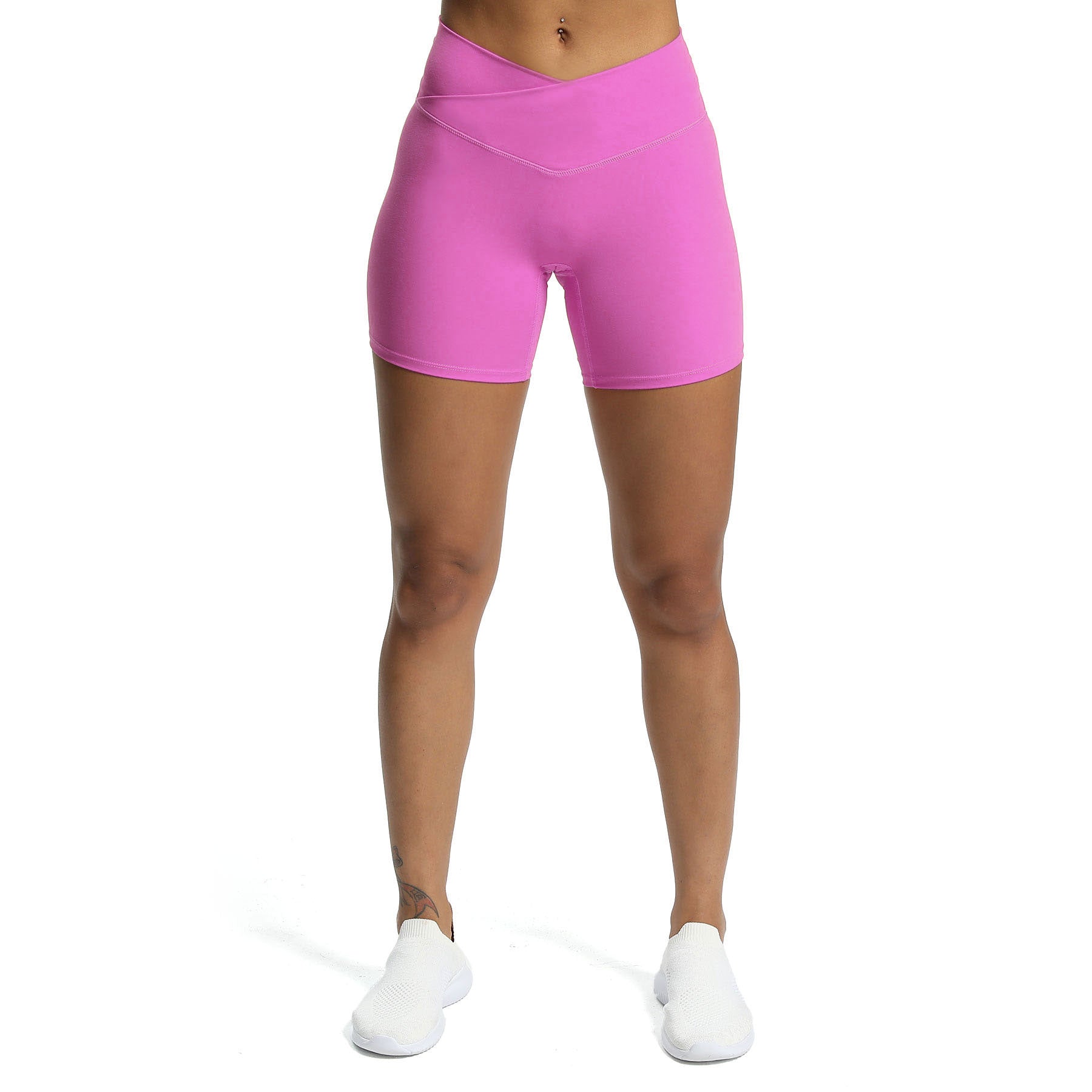 Aoxjox Trinity Cross-Waist Shorts