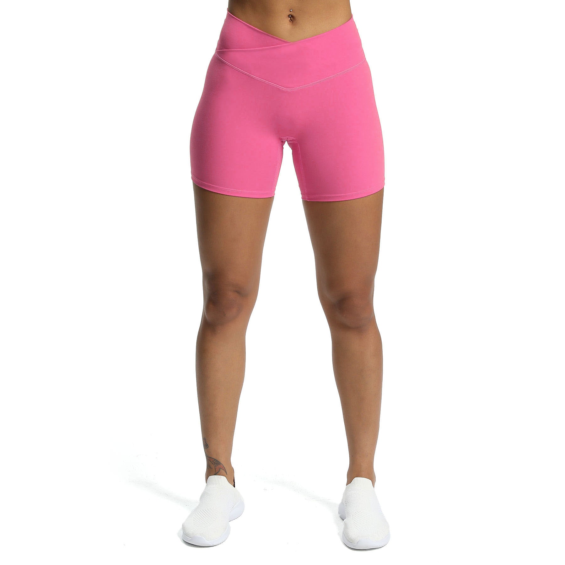 Aoxjox Trinity Cross-Waist Shorts