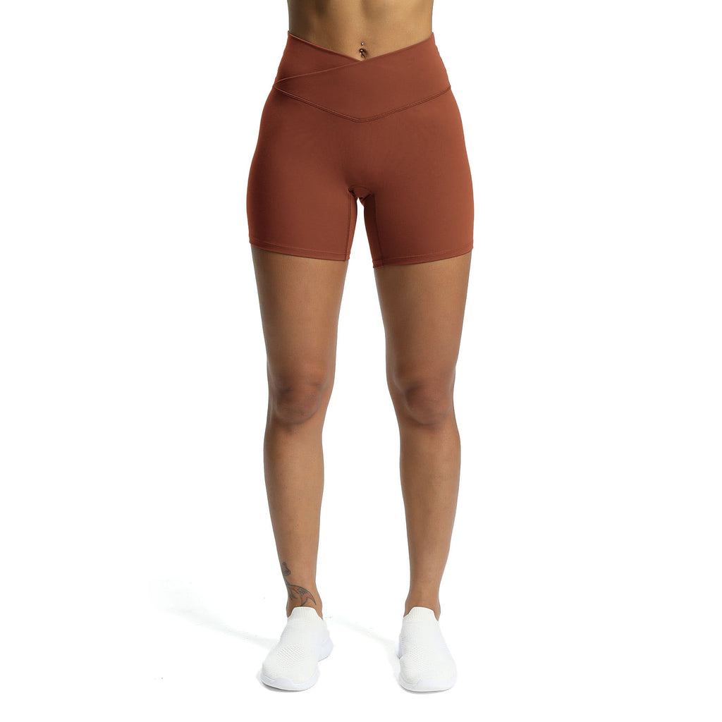 Aoxjox Trinity Cross-Waist Shorts