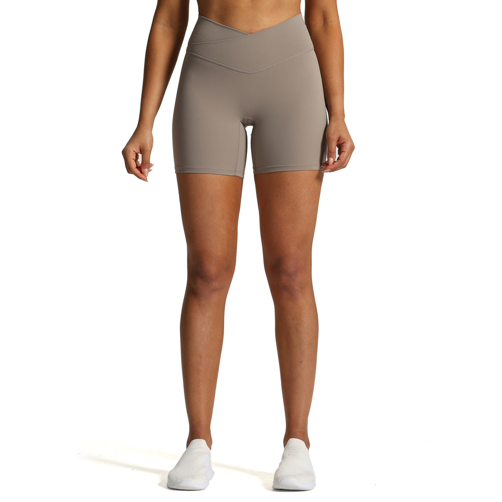 Aoxjox Trinity Cross-Waist Shorts